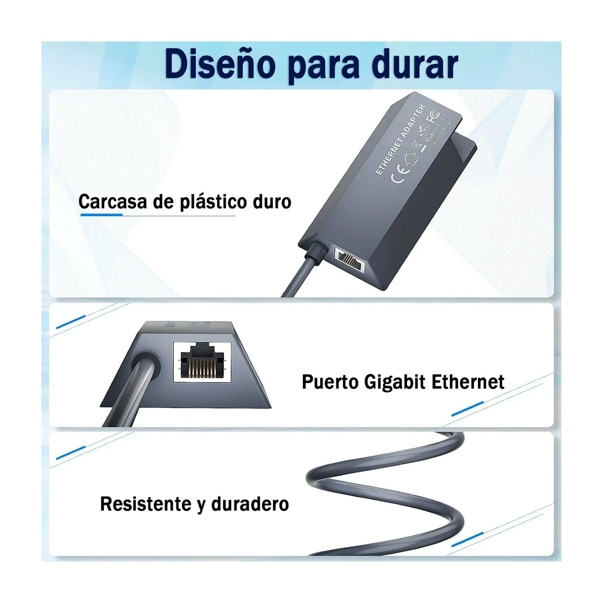 Adaptador Cable Ethernet Rj45 A Tipo C Starlink Gen2 v2-5