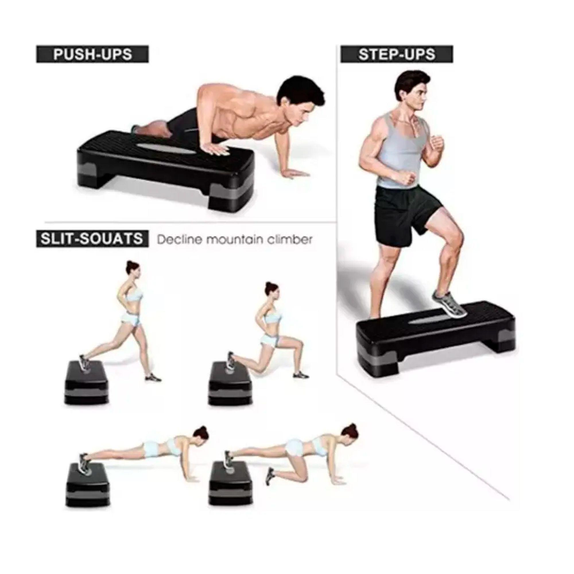 Step Aerobico 2 Niveles Antideslizante Pilates Fitness-2