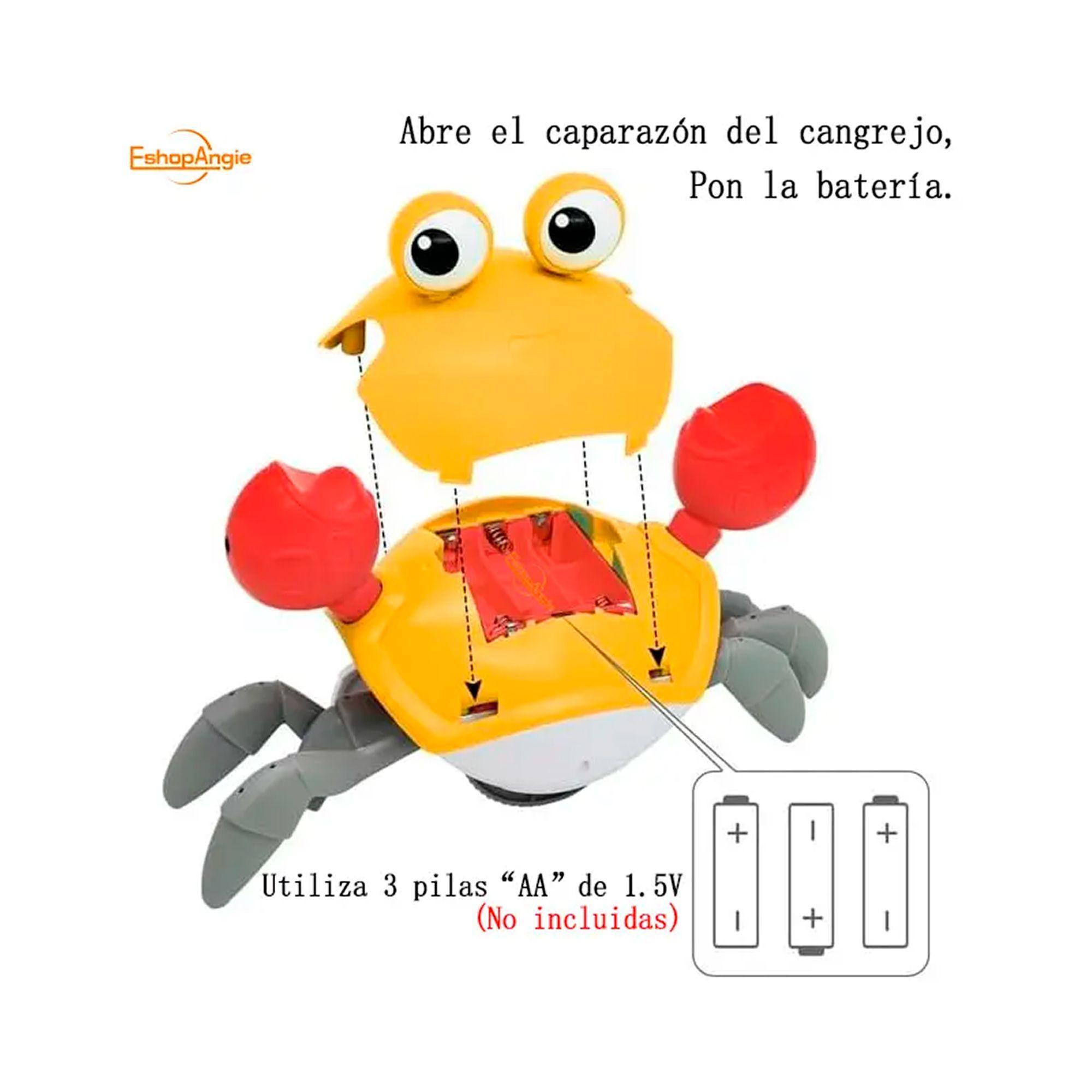 Juguete De Cangrejo Bebé Con Música Juguete A Pilas-1