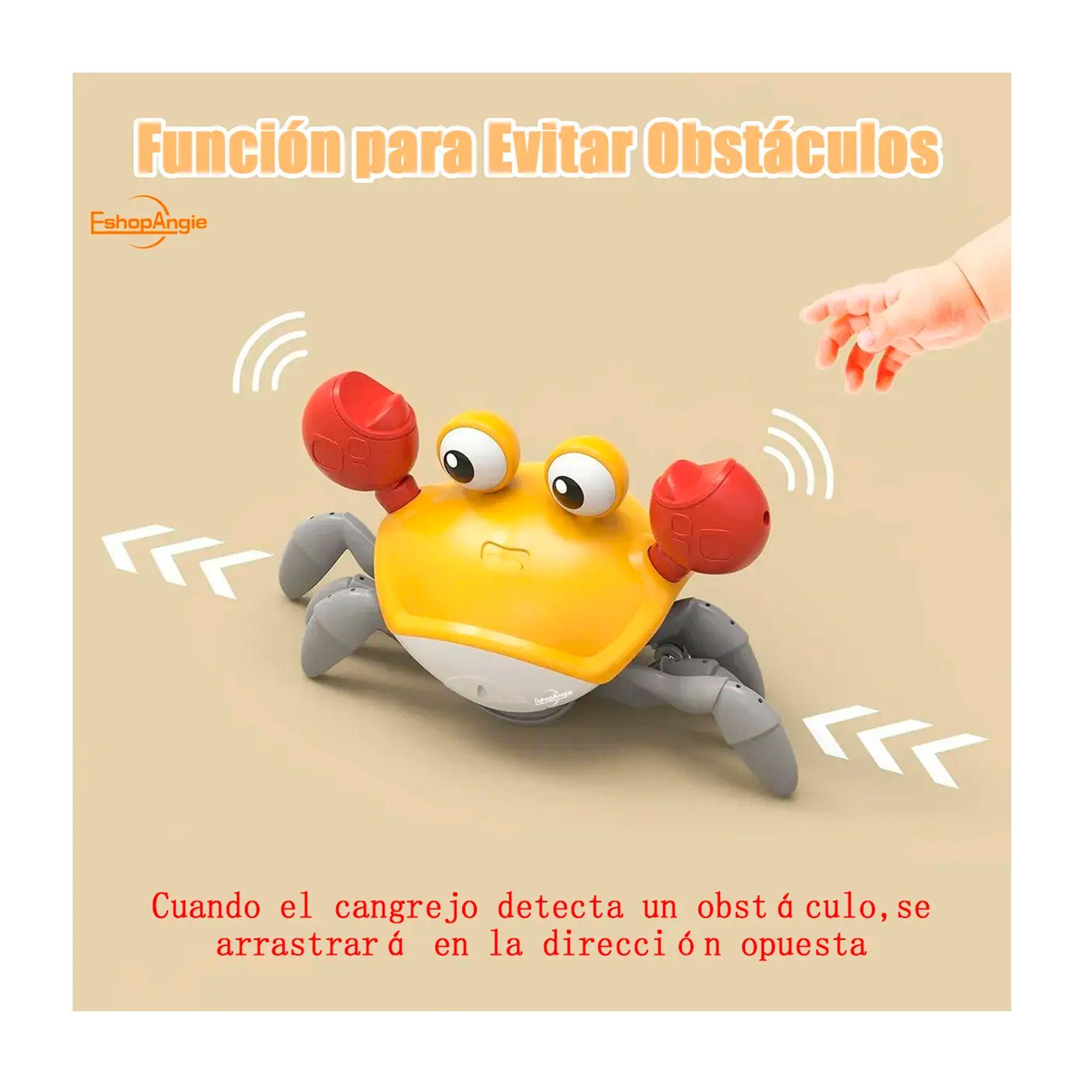 Juguete De Cangrejo Bebé Con Música Juguete A Pilas-5