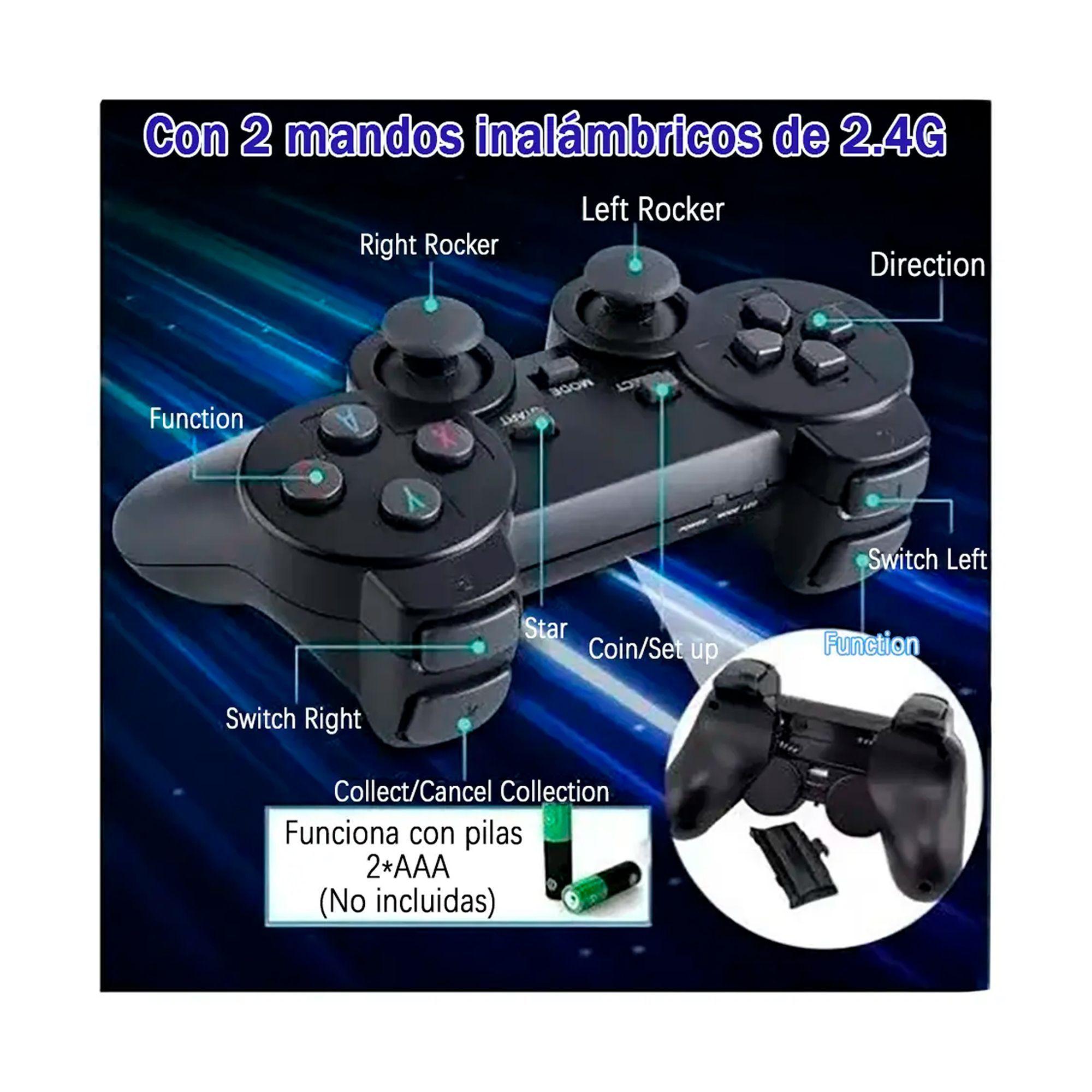 Gamer Stick 4k M8 Lite Para Tv Con Mas De 20000 Juegos-5