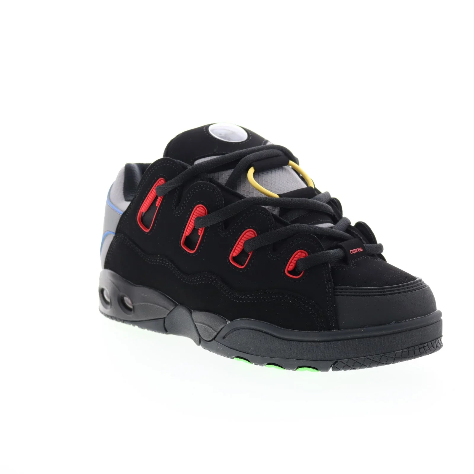 Zapatillas de Skate Osiris D3 OG – Negro, Rojo, Amarillo y Azul-4