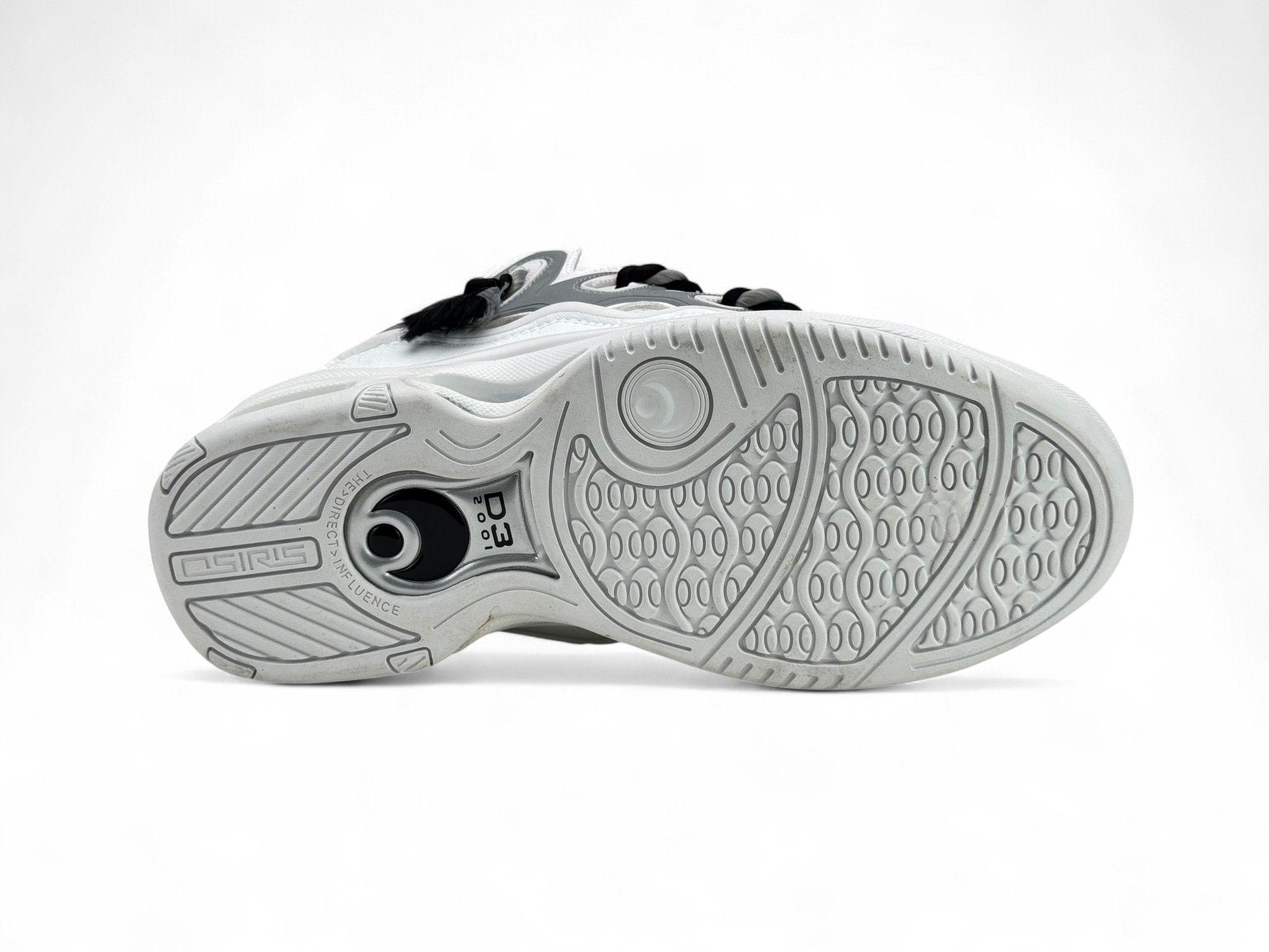 Zapatilla Osiris D3 2001 25 Years Hombre White Silver-2