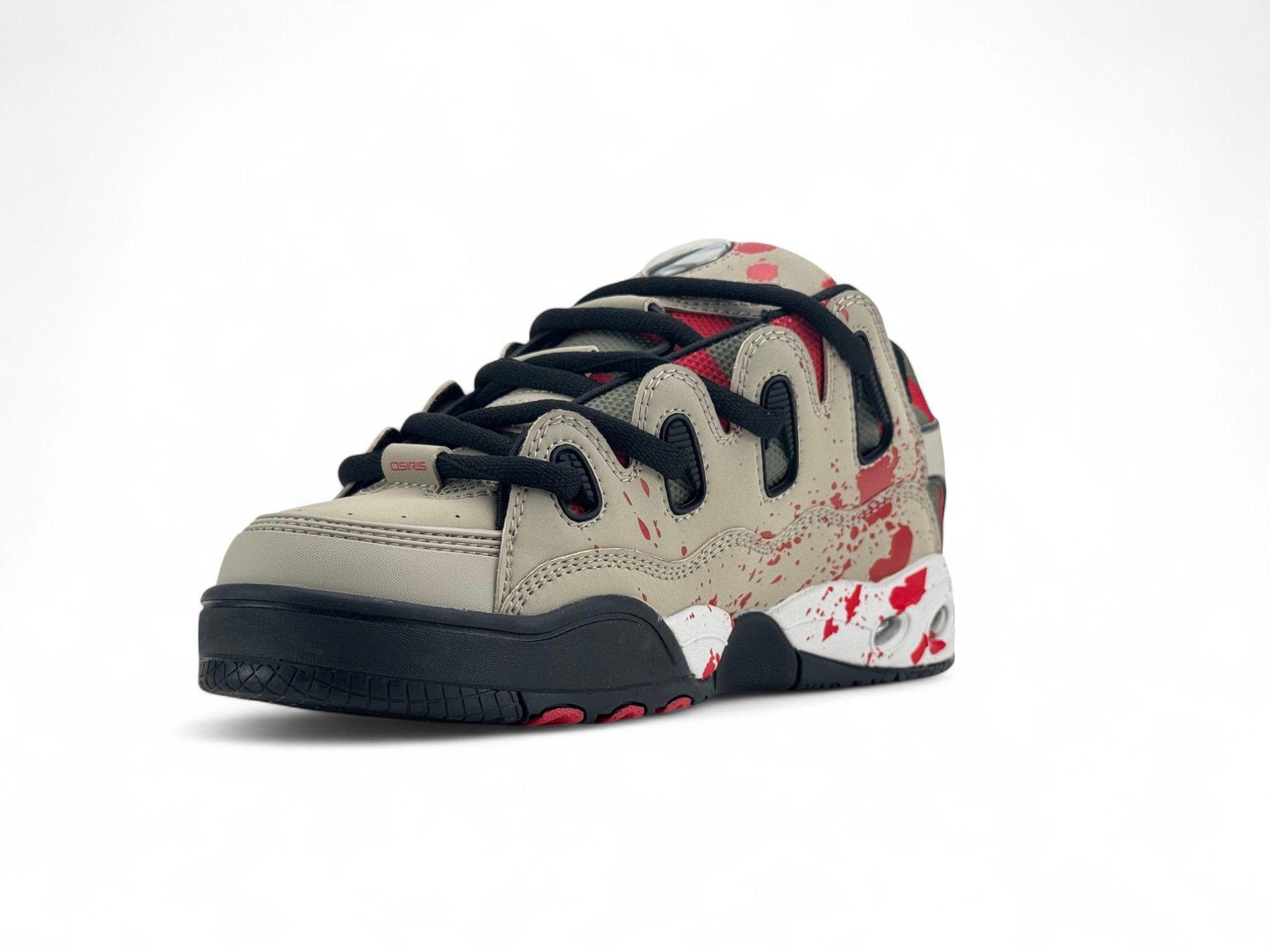 Zapatilla Osiris D3 OG Taupe Olive Drips-5