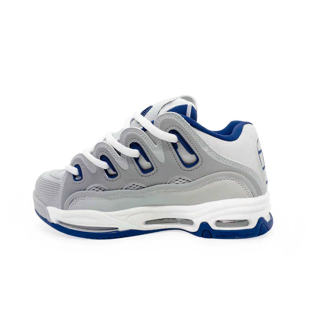 Zapatilla Osiris D3 2001 Hombre Grey Navy White-2