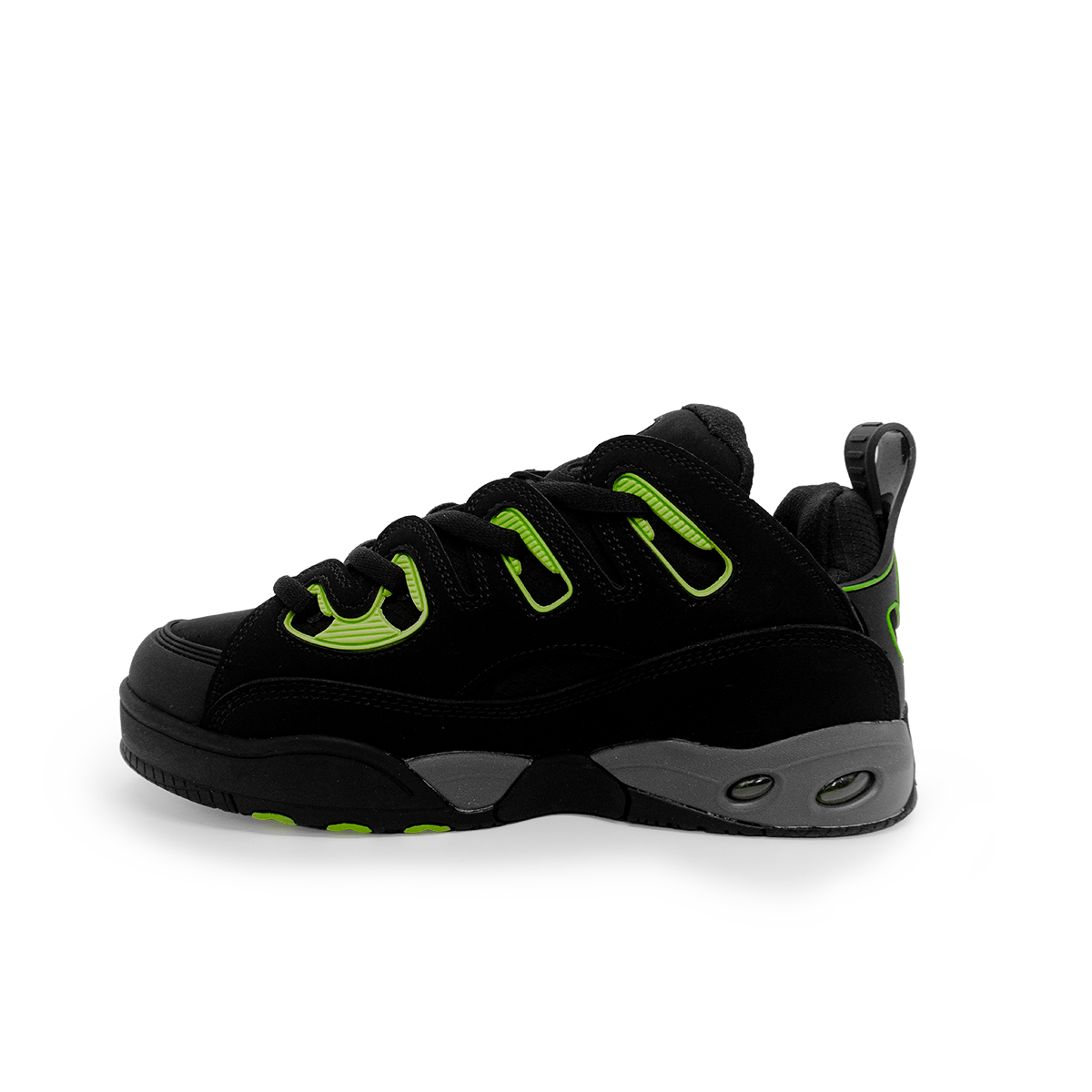 Zapatilla Osiris D3 E Hombre Black Charco Green-1