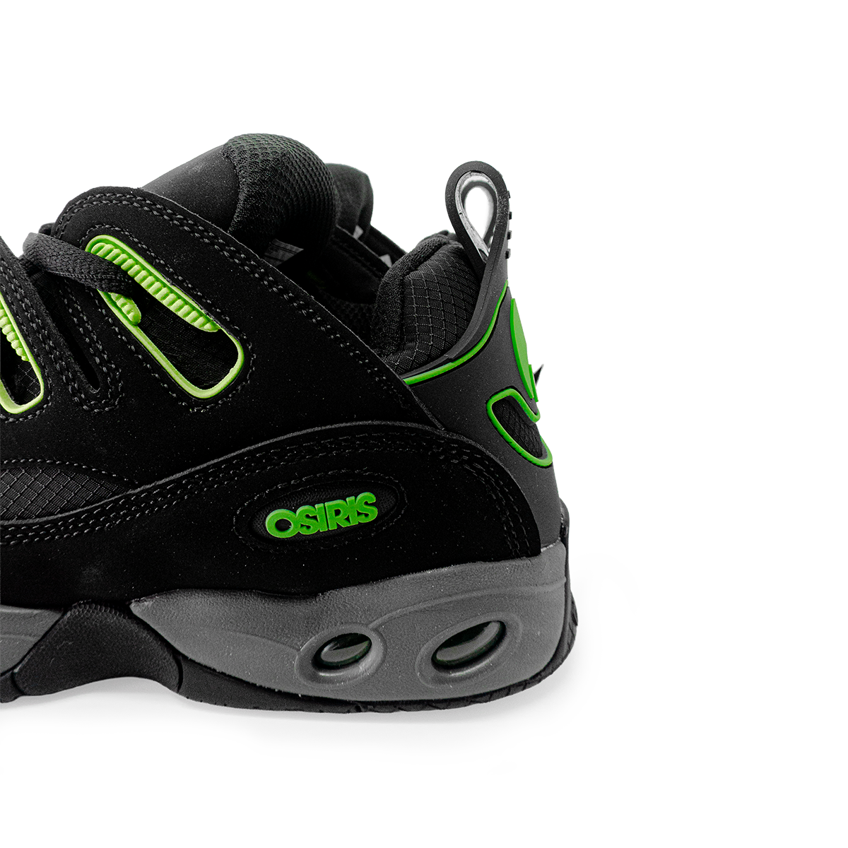 Zapatilla Osiris D3 E Hombre Black Charco Green-5