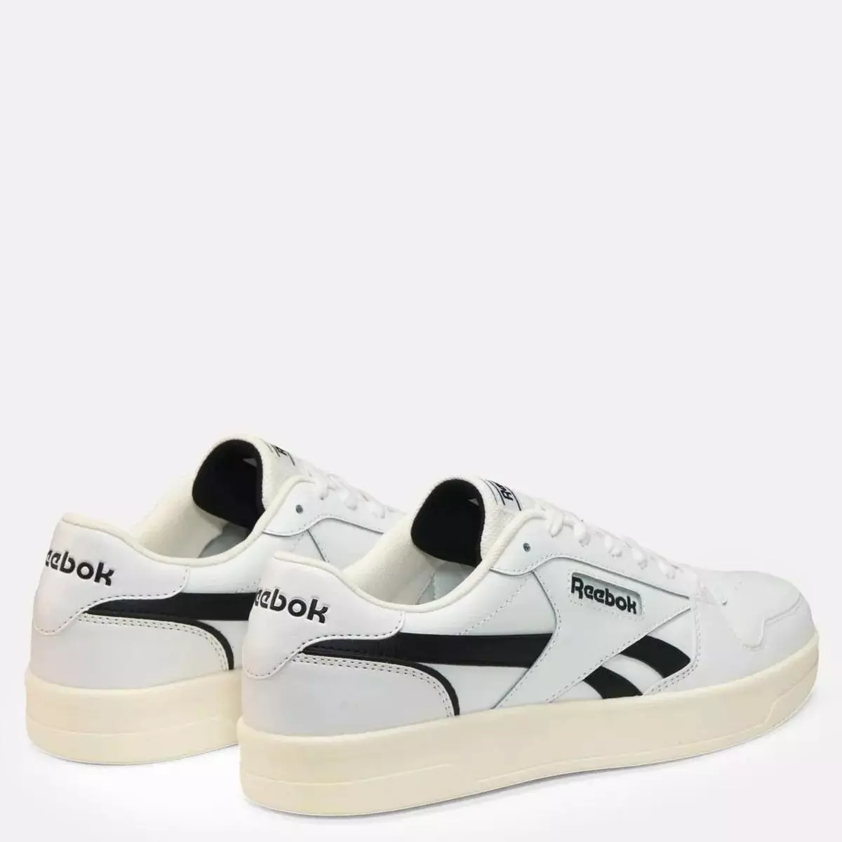 Zapatilla Reebok Match Prime V2 Hombre Chalk Negro Blanco-2