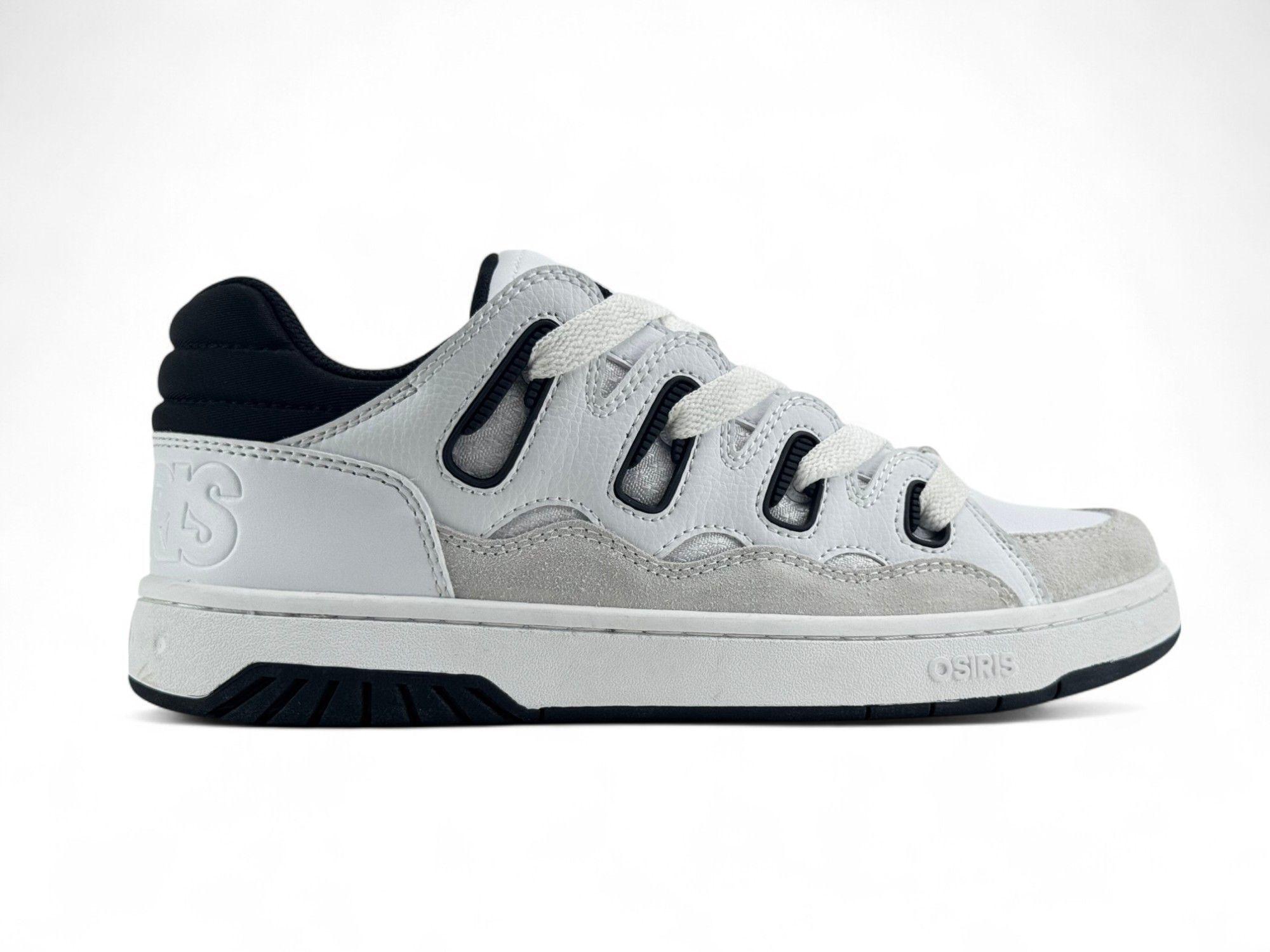 Zapatilla Osiris D3 SK8 White Black White-0