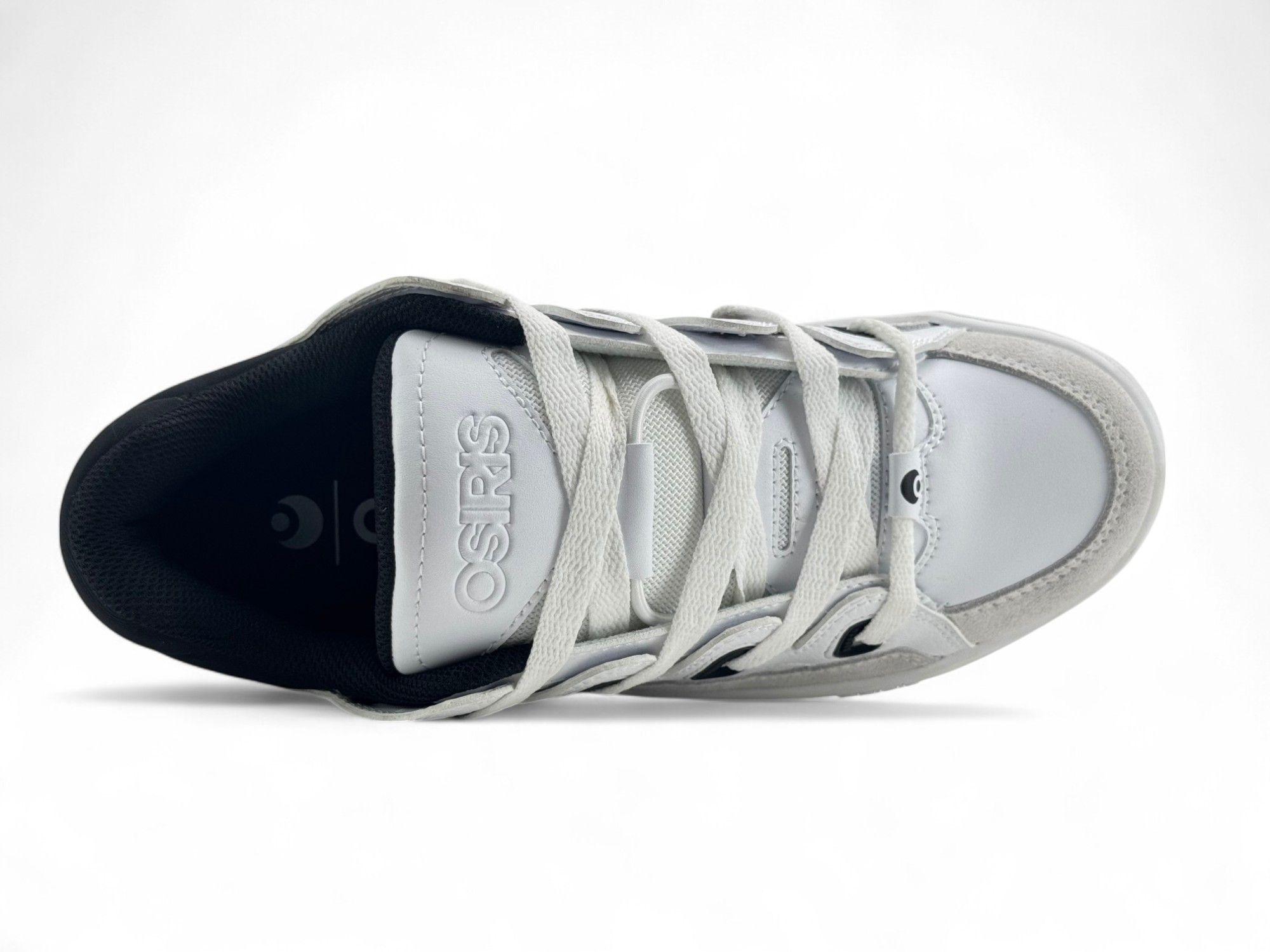 Zapatilla Osiris D3 SK8 White Black White-2