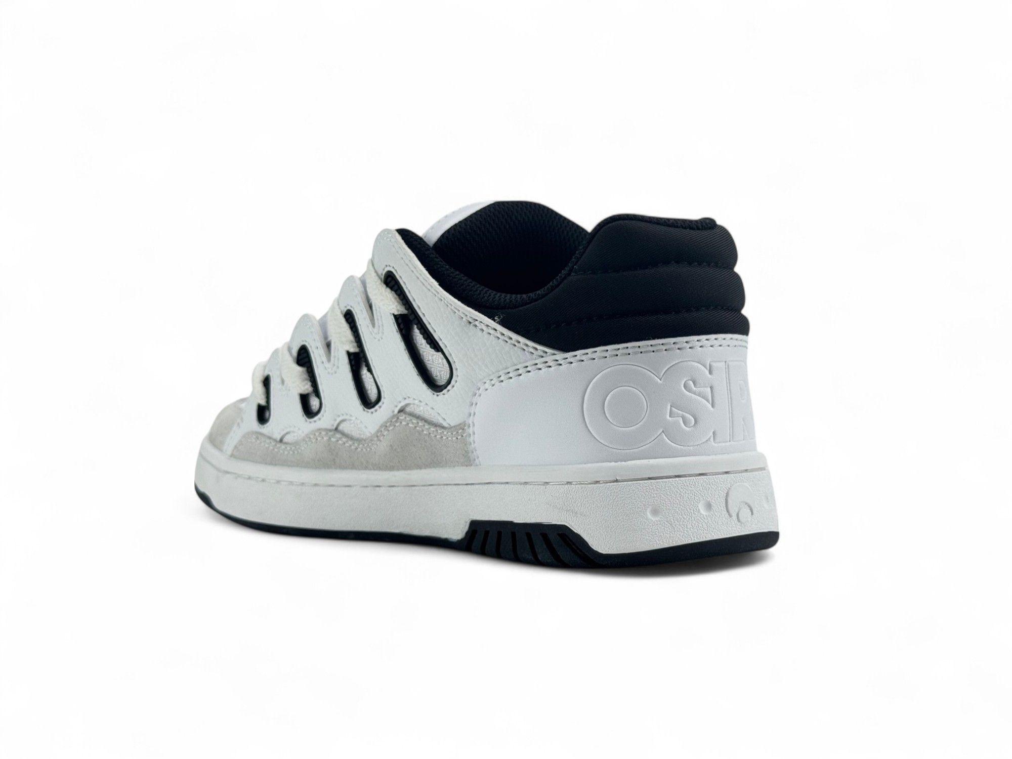 Zapatilla Osiris D3 SK8 White Black White-5