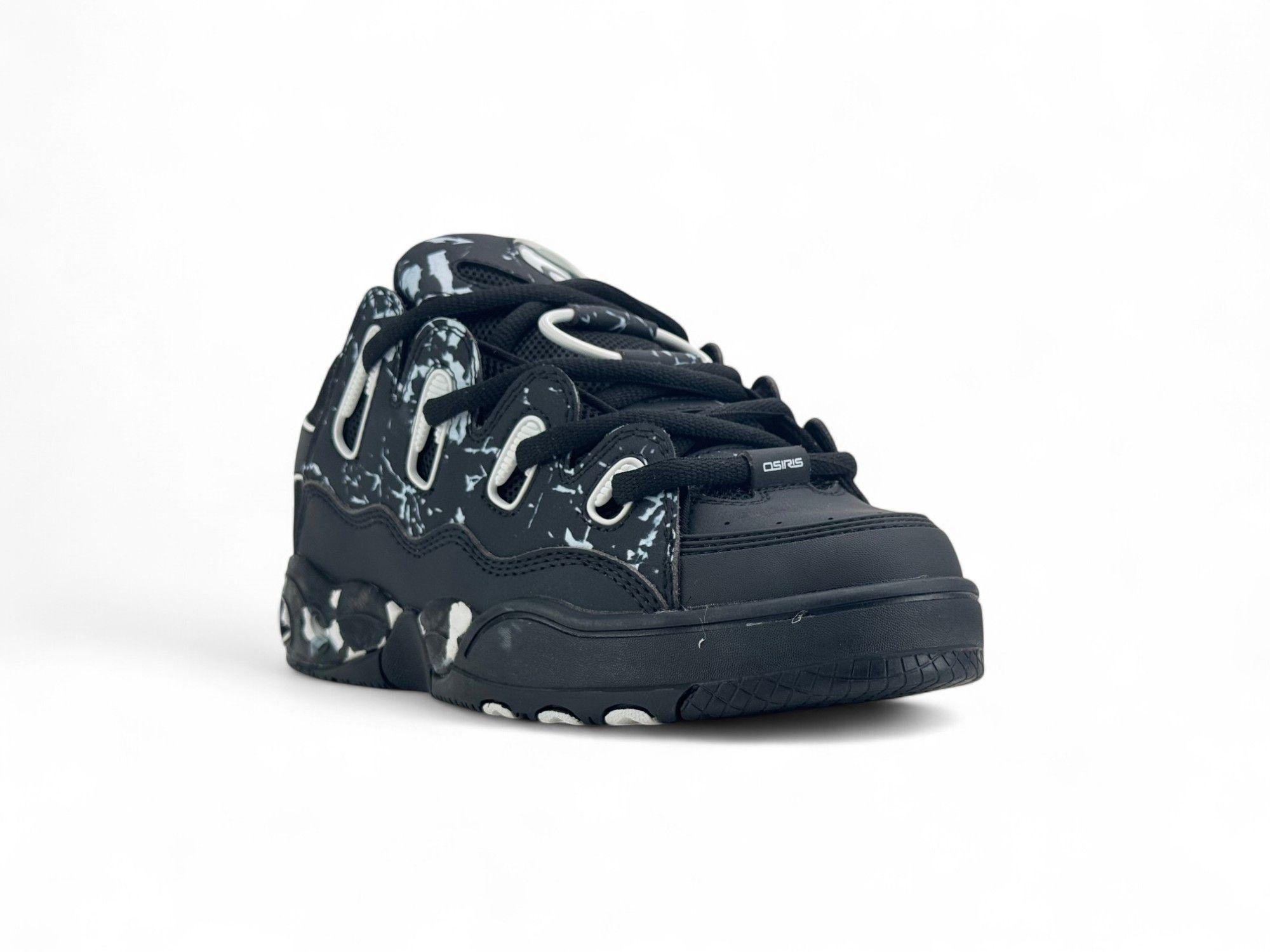 Zapatilla Osiris D3 OG Hombre Black White Marble-4