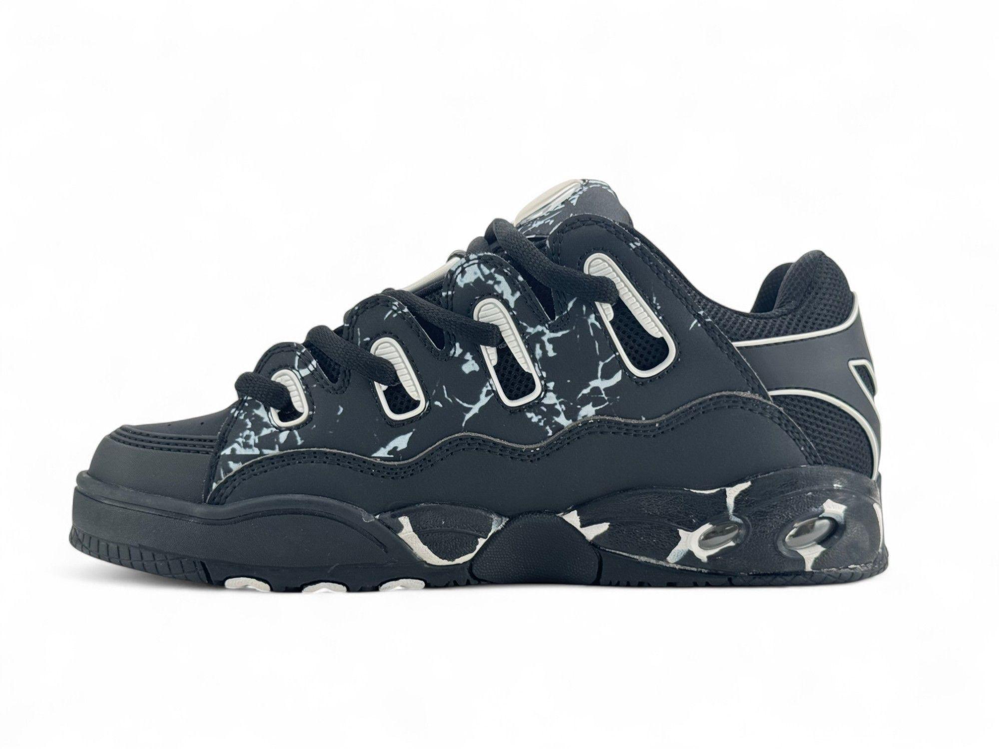 Zapatilla Osiris D3 OG Hombre Black White Marble-6