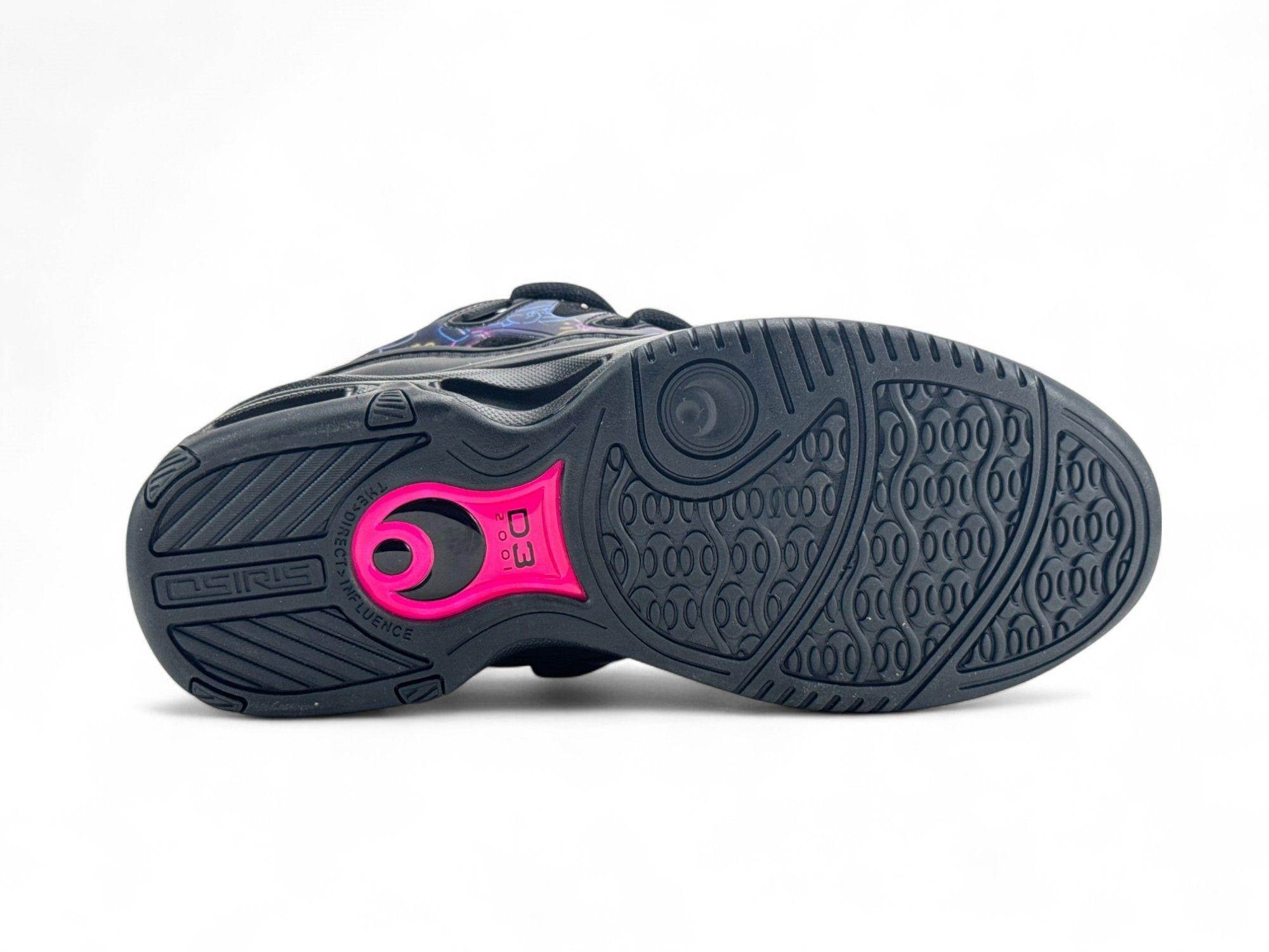 Zapatilla Osiris D3 2001 Hombre Black Holographic-2