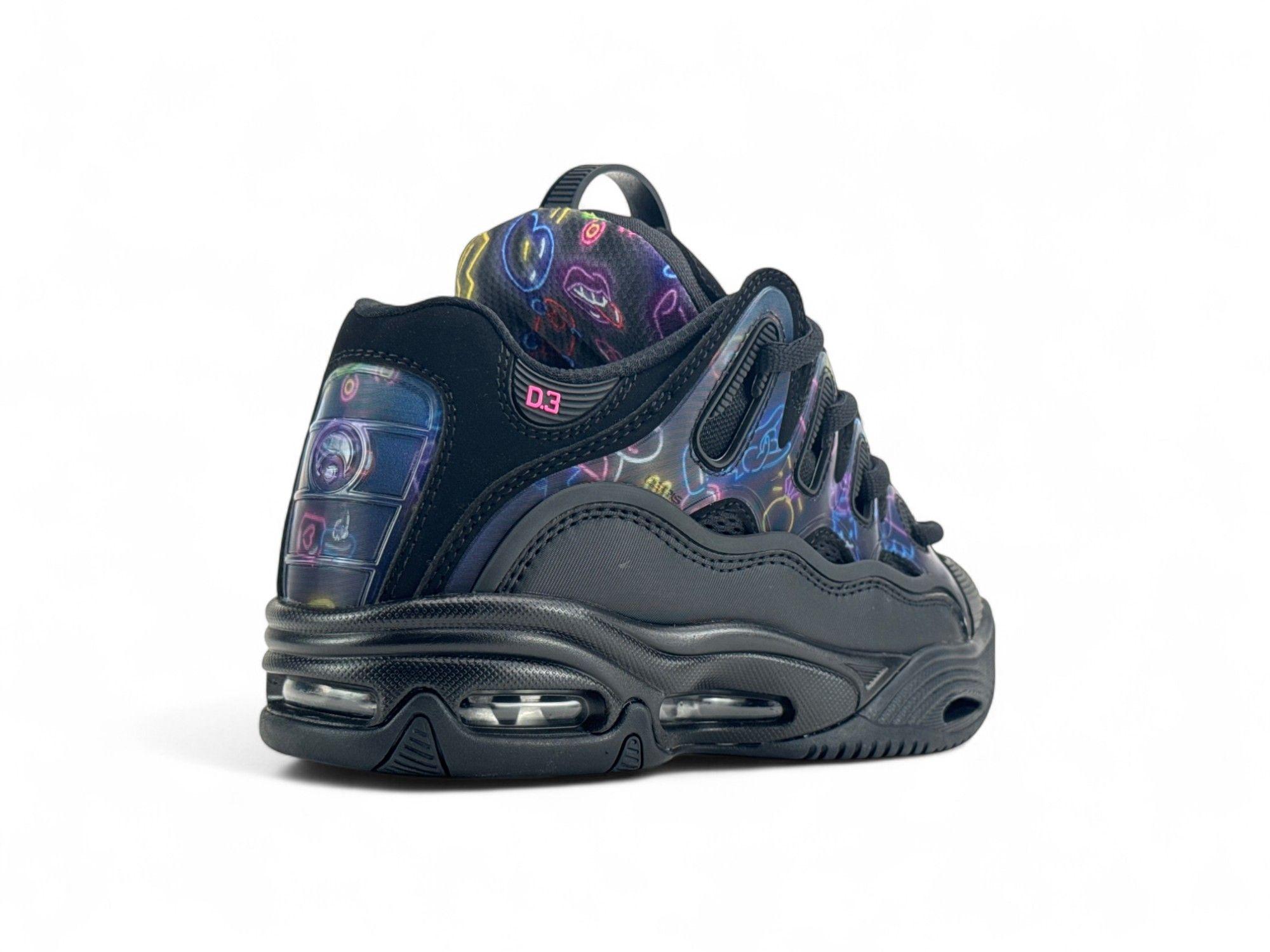 Zapatilla Osiris D3 2001 Hombre Black Holographic-6