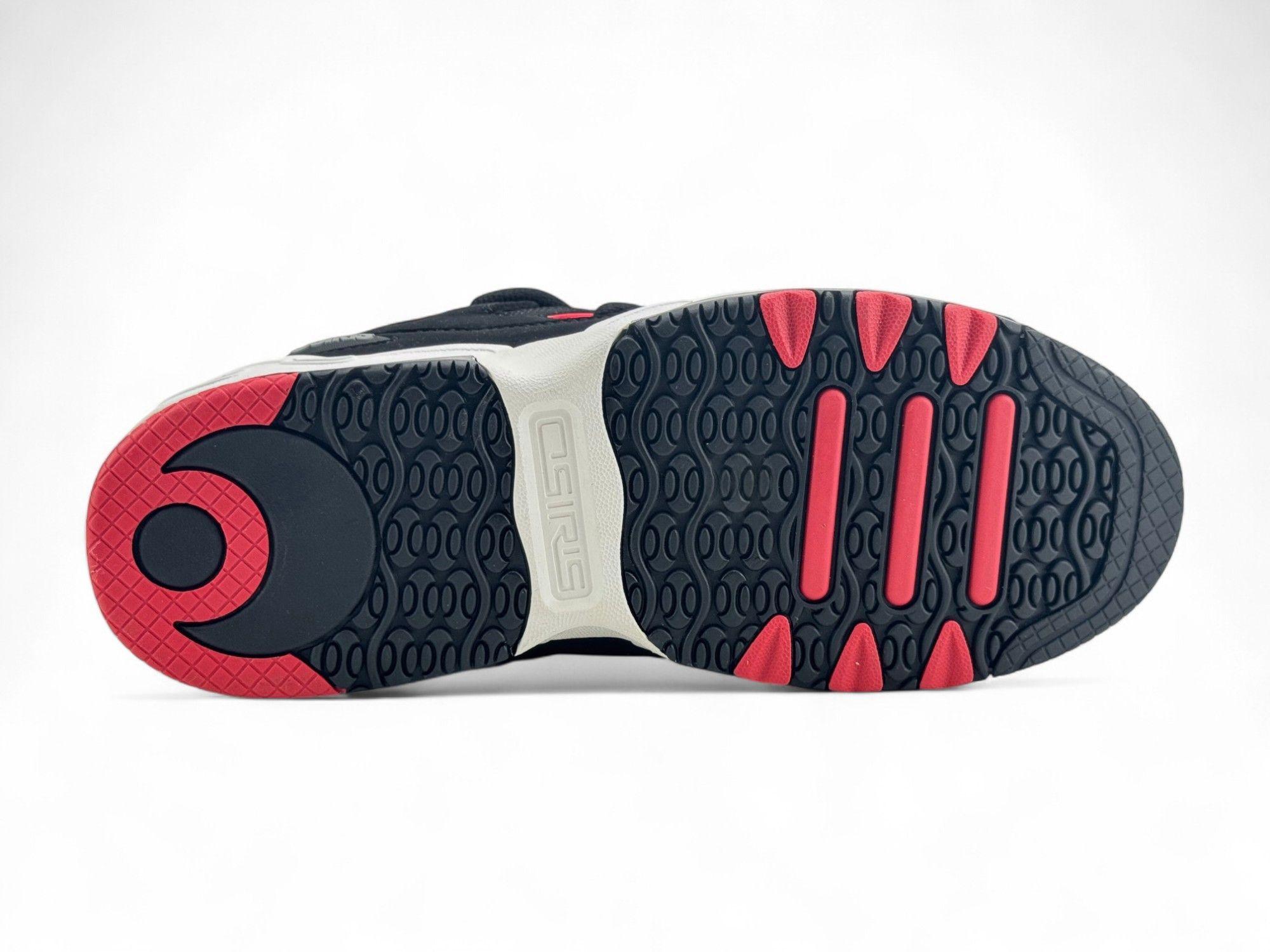 Zapatilla Osiris D3 E M Black Charcoal Red-2