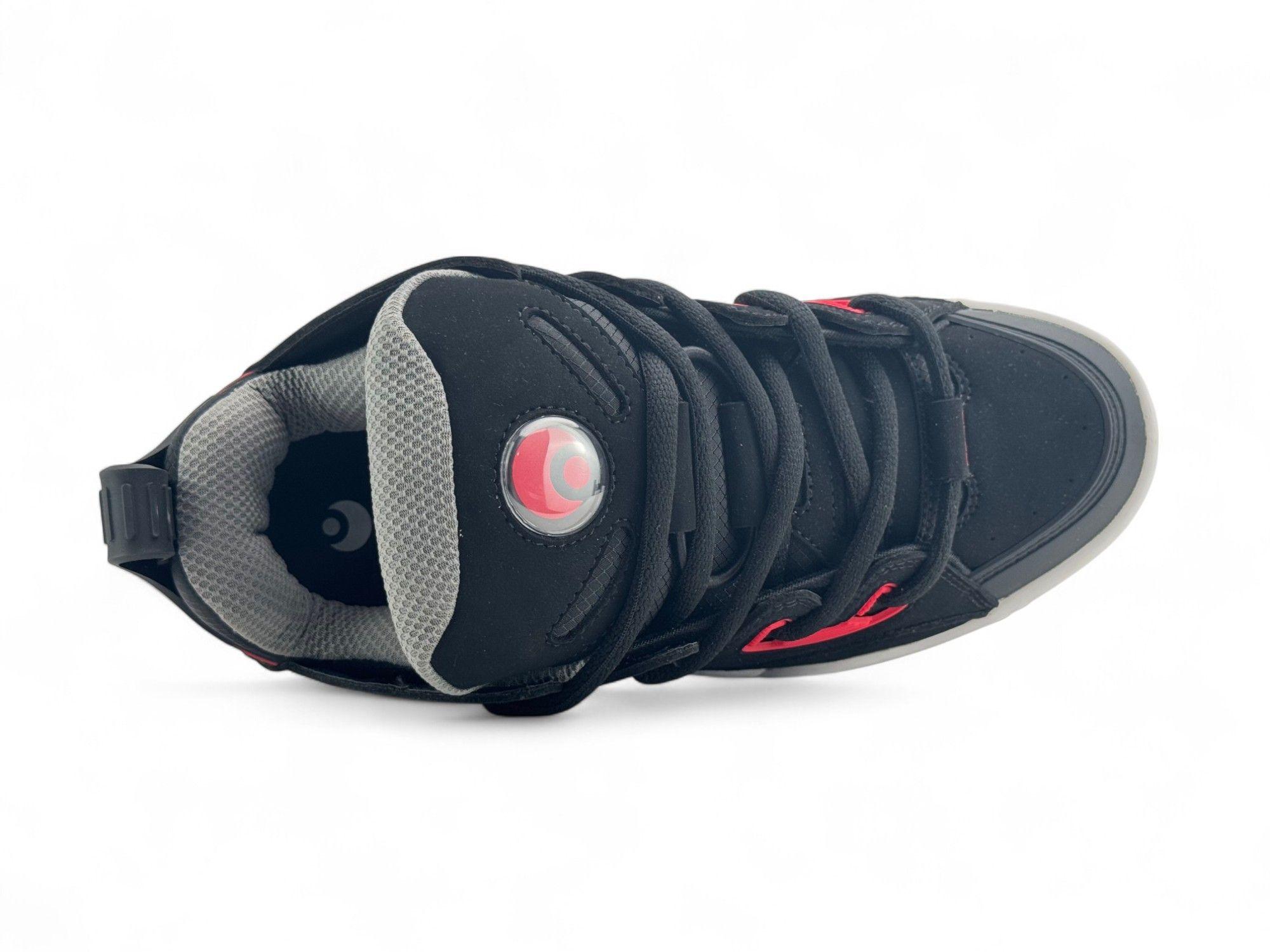 Zapatilla Osiris D3 E M Black Charcoal Red-3