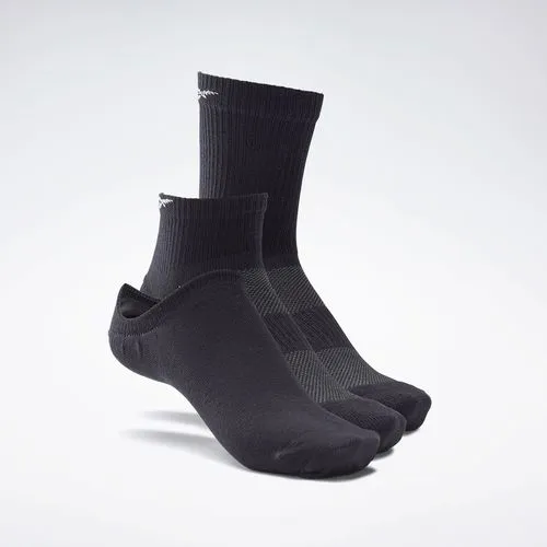Triple Pack Reebok Calcetas Dark- Corta, Media, Larga Unisex-0