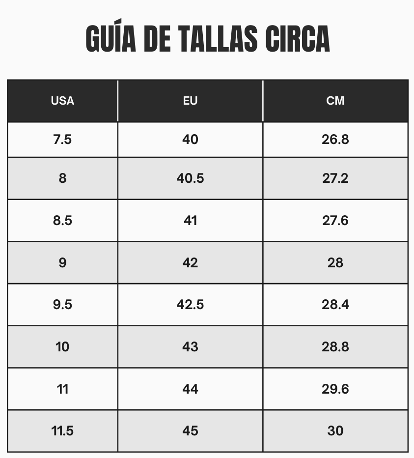 Zapatilla Circa 205 SE Hombre Negra/Blanca-4