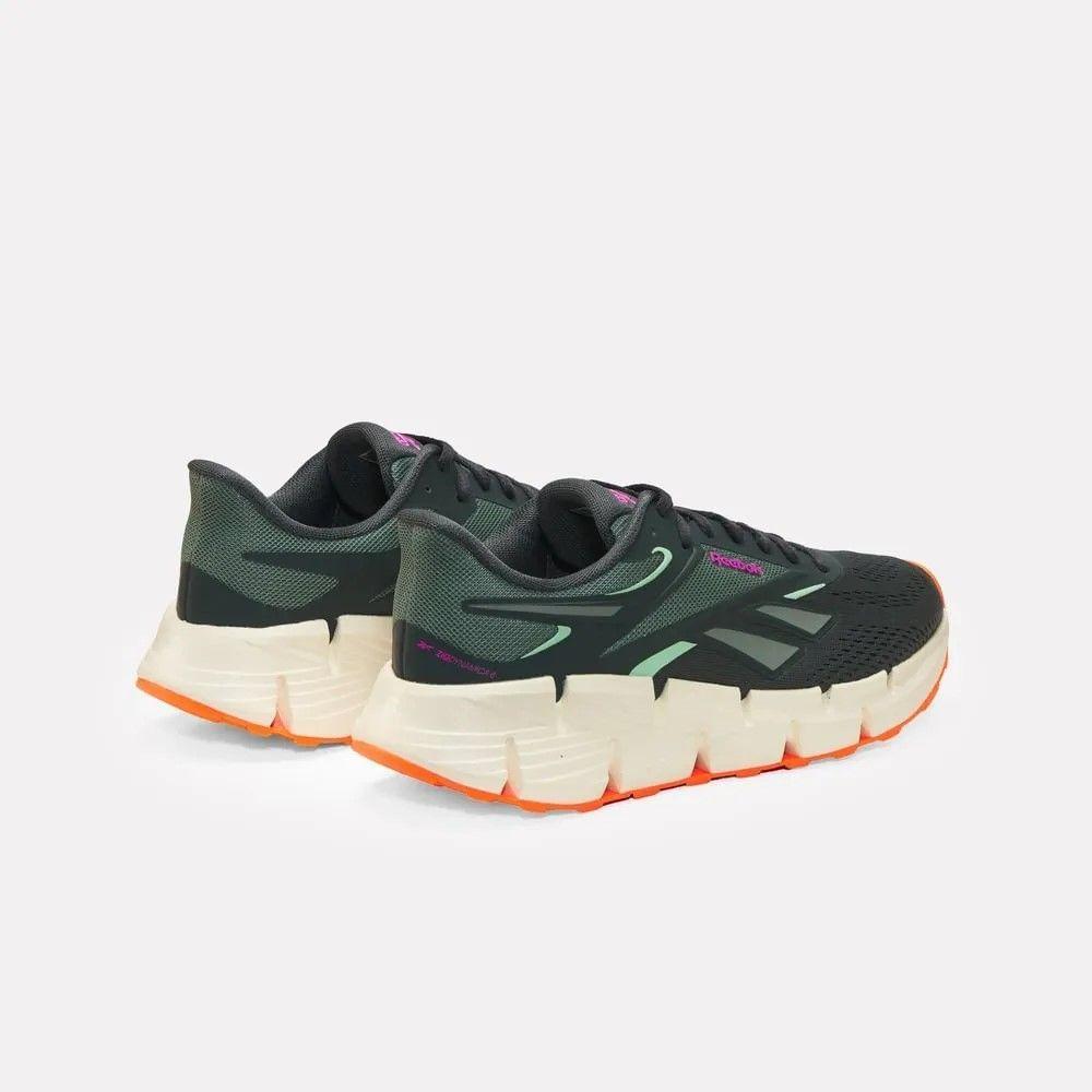 Zapatilla Reebok Mujer Zig Dynamica 6 Negro Gris-2