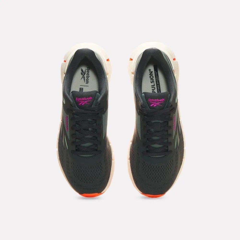 Zapatilla Reebok Mujer Zig Dynamica 6 Negro Gris-3