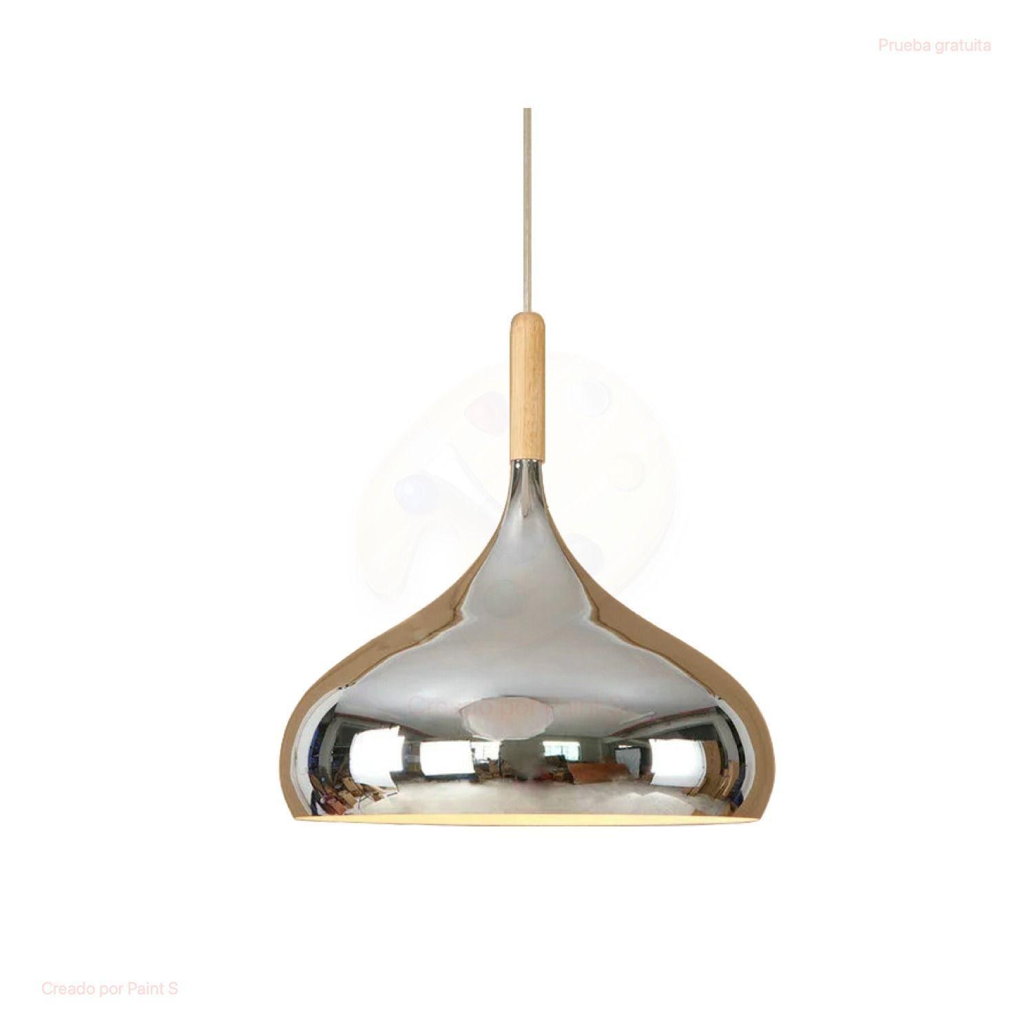 Lampara colgante Silver Bell-0