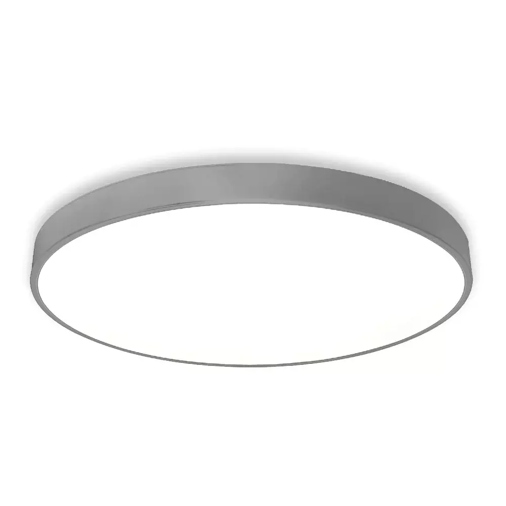 Plafón circular gris 30CM 3000K-0