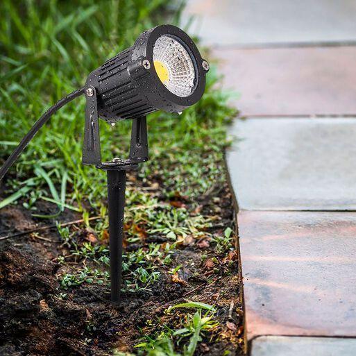 Foco De Piso Estaca 5W 3000K-3