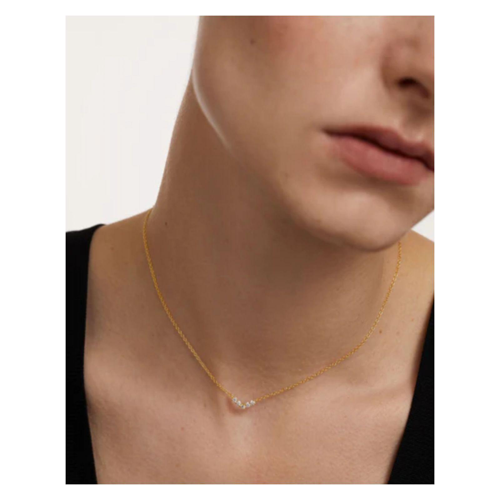 Collar PDPaola Co01-485-U Dorado Mujer-1