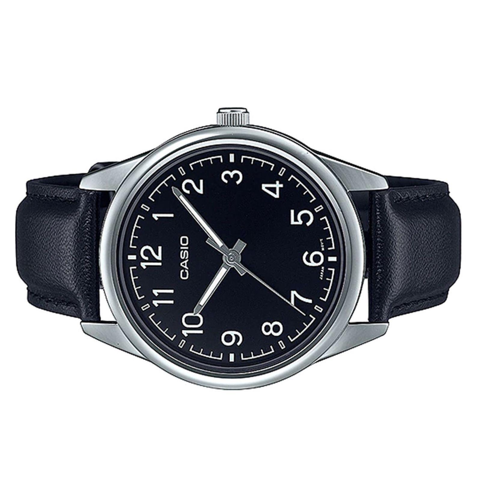 Reloj Casio MTP-V005L-1B4 Quartz Hombre Plata-0