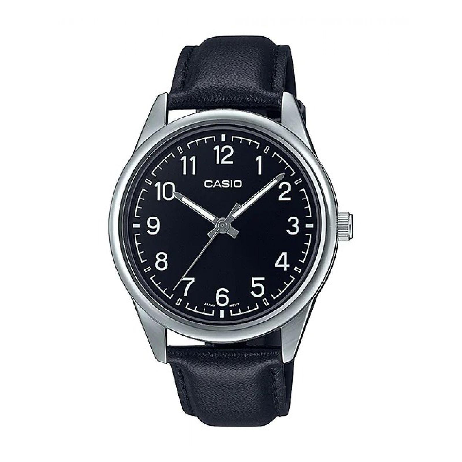 Reloj Casio MTP-V005L-1B4 Quartz Hombre Plata-1