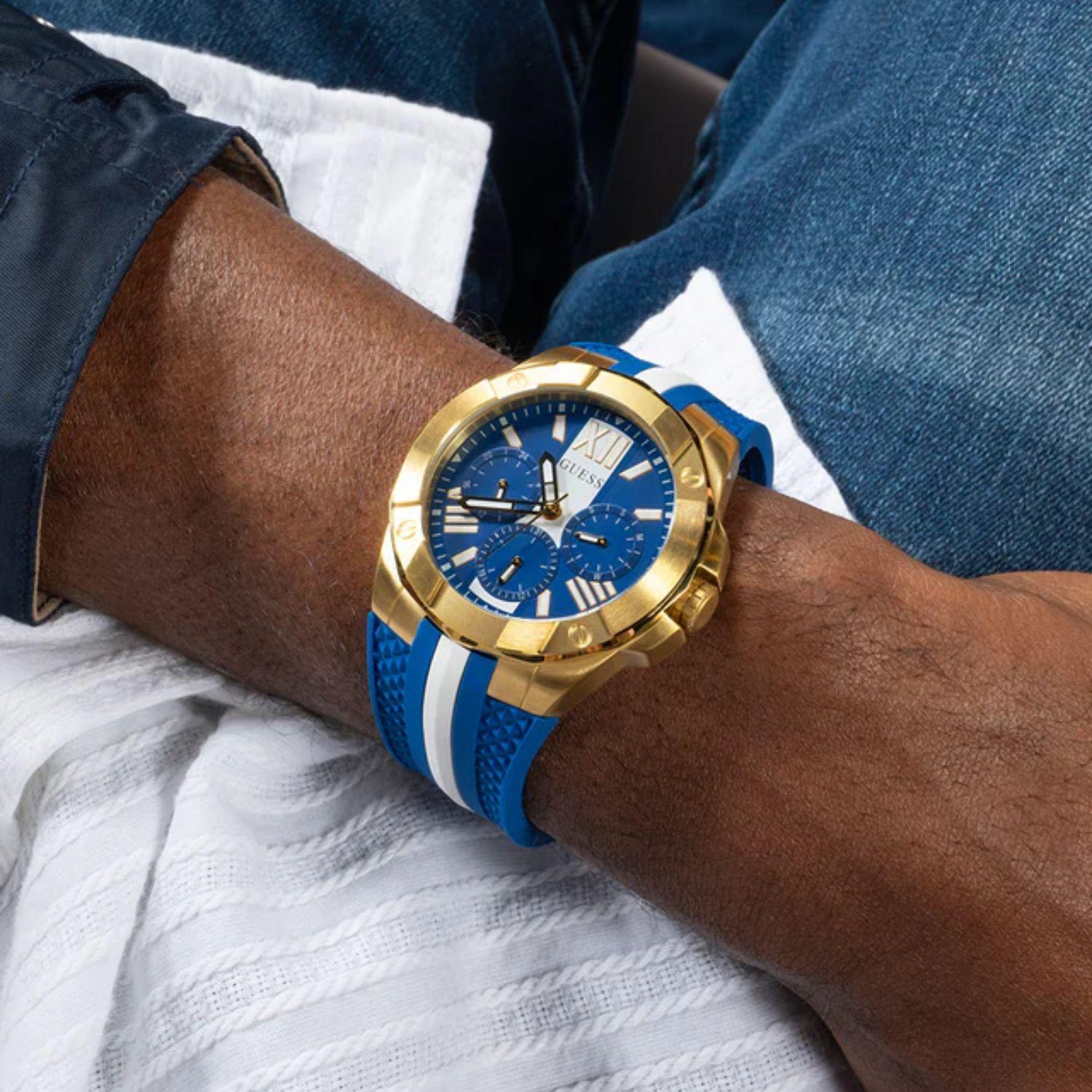 Reloj Guess Gw0716G2 Vette Cuarzo Azul-3