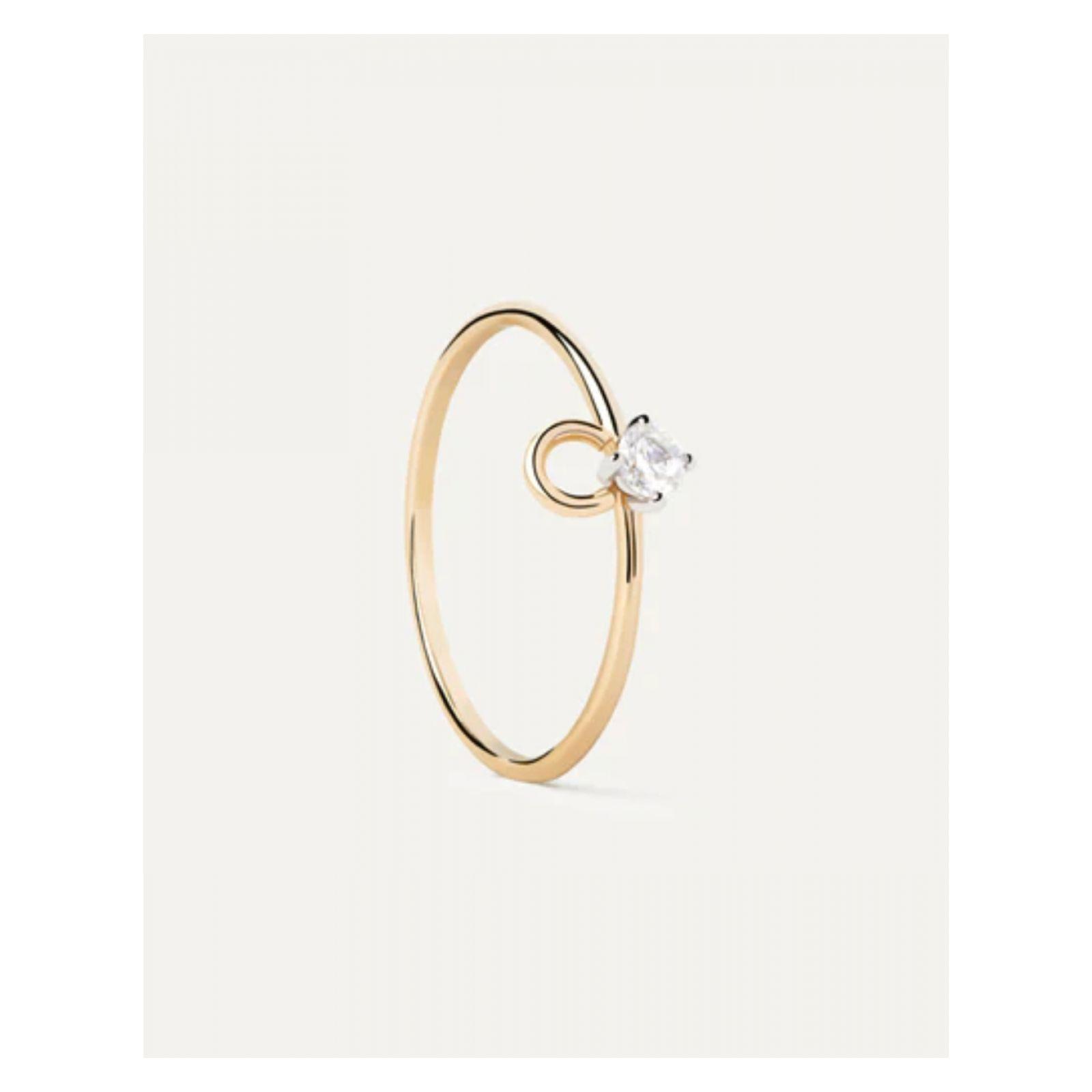 Anillo PDPaola An05-B06-10 Dorado Mujer-0