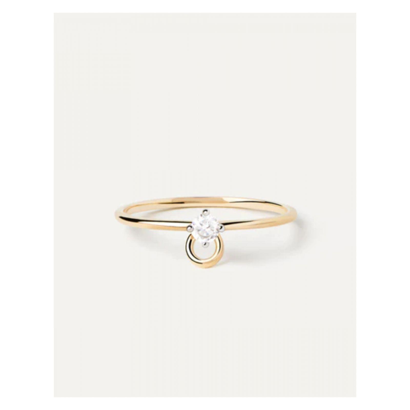 Anillo PDPaola An05-B06-10 Dorado Mujer-3