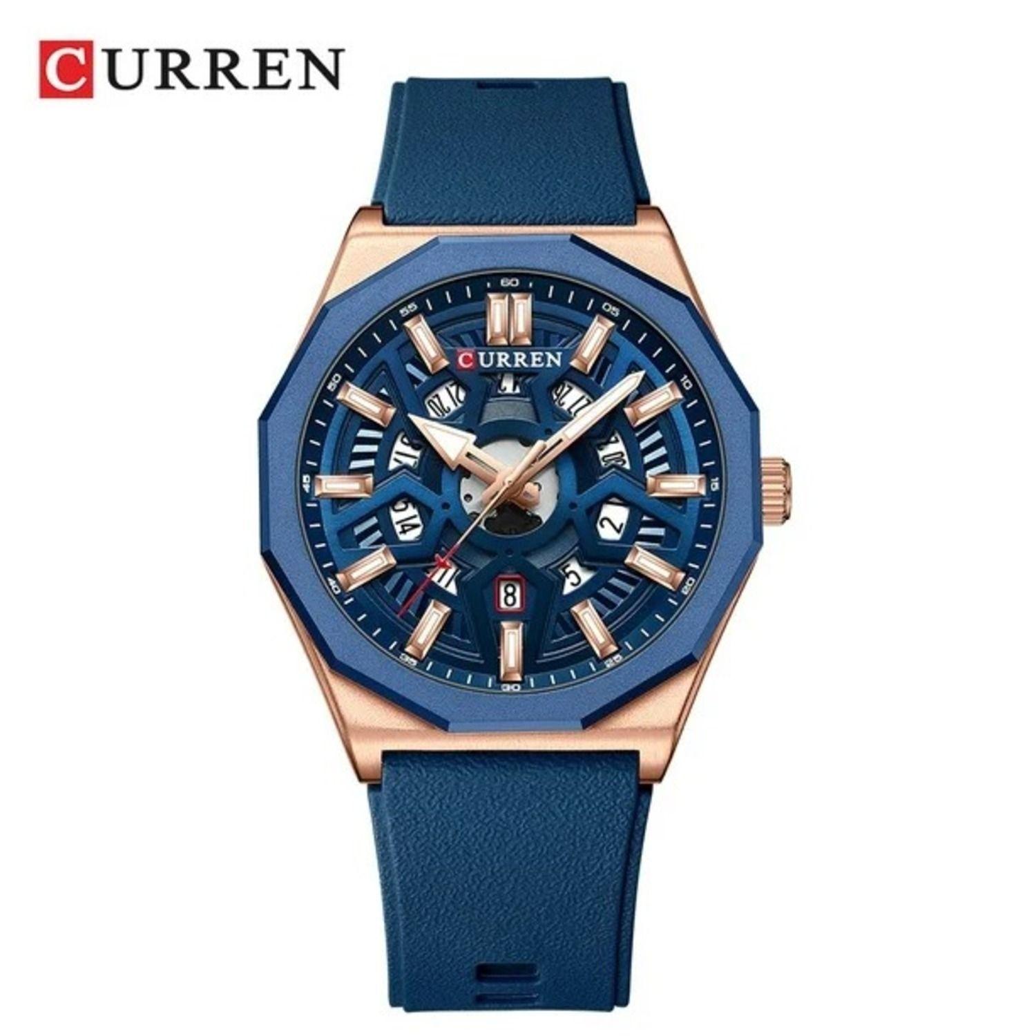 Reloj Curren KRED8504 Cuarzo Azul-3