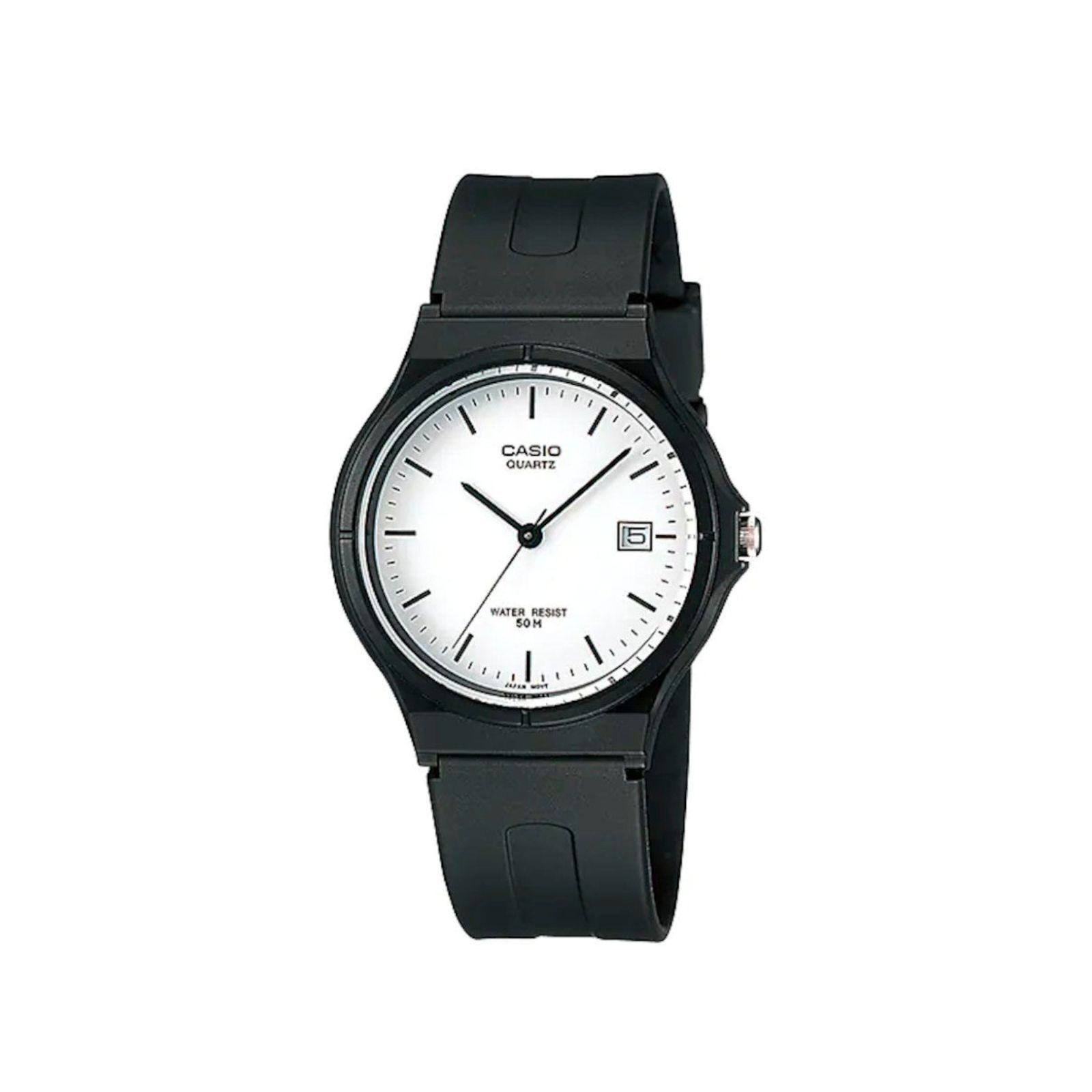 Reloj Casio MW59-7EVDF Análogo Negro-0