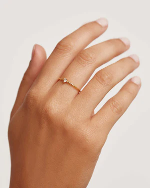 Anillo PDPaola An01-223-12 Dorado Mujer-2