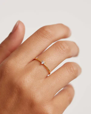 Anillo PDPaola An01-223-12 Dorado Mujer-3
