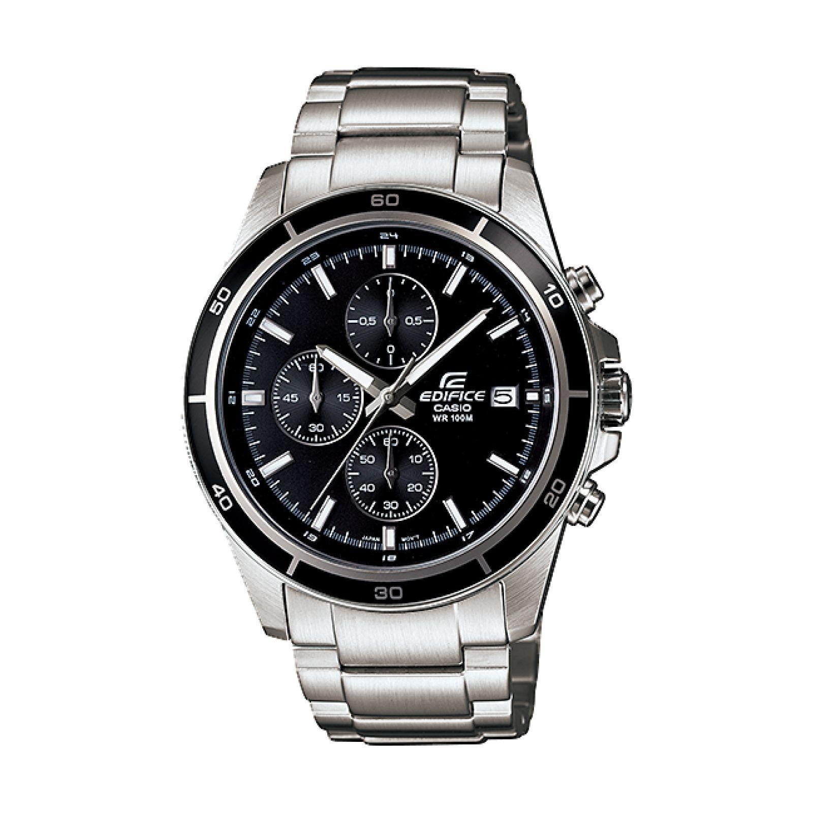 Reloj Casio EFR-526D-1AV Plateado Hombre-0
