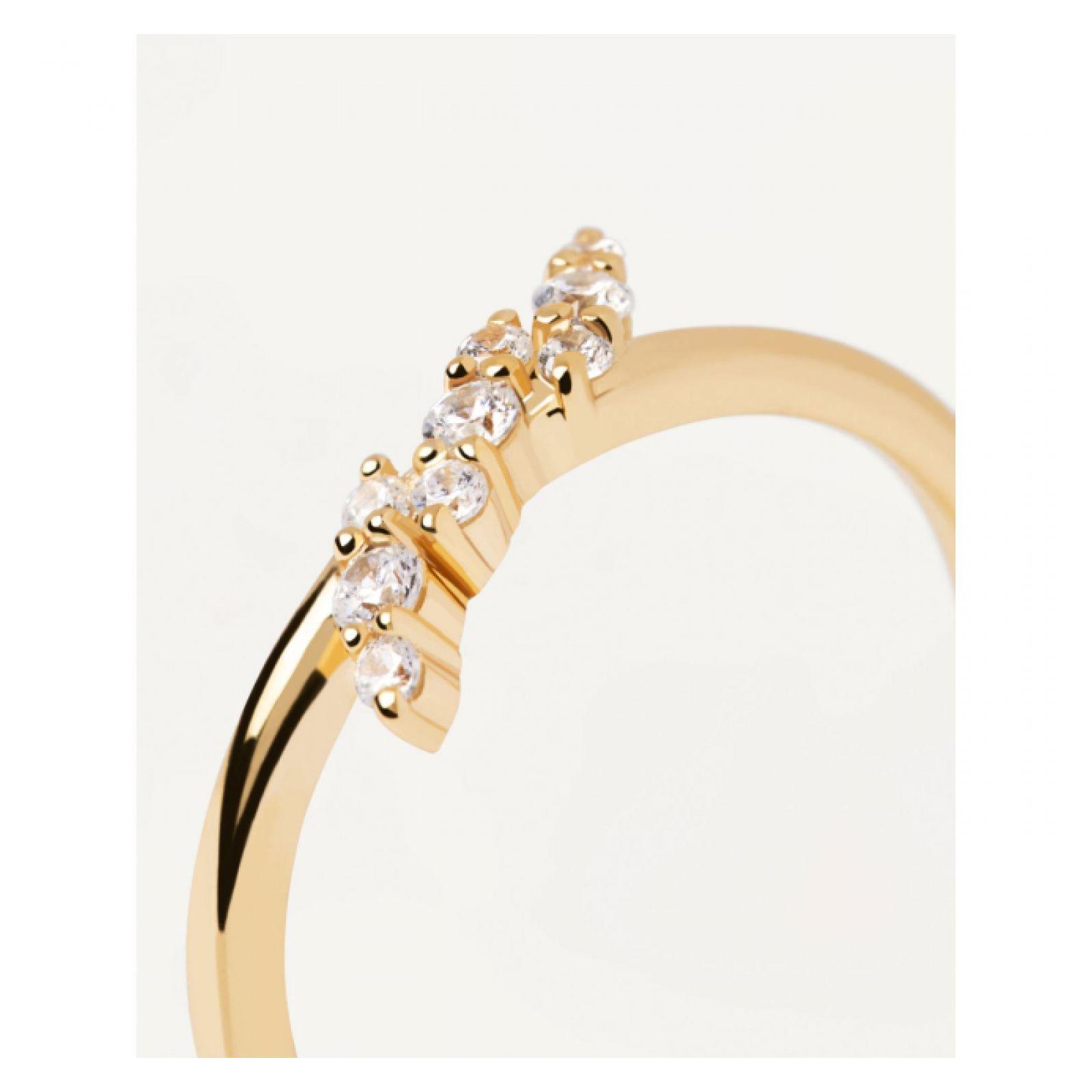 Anillo PDPaola An01-886-16 Dorado Mujer-1
