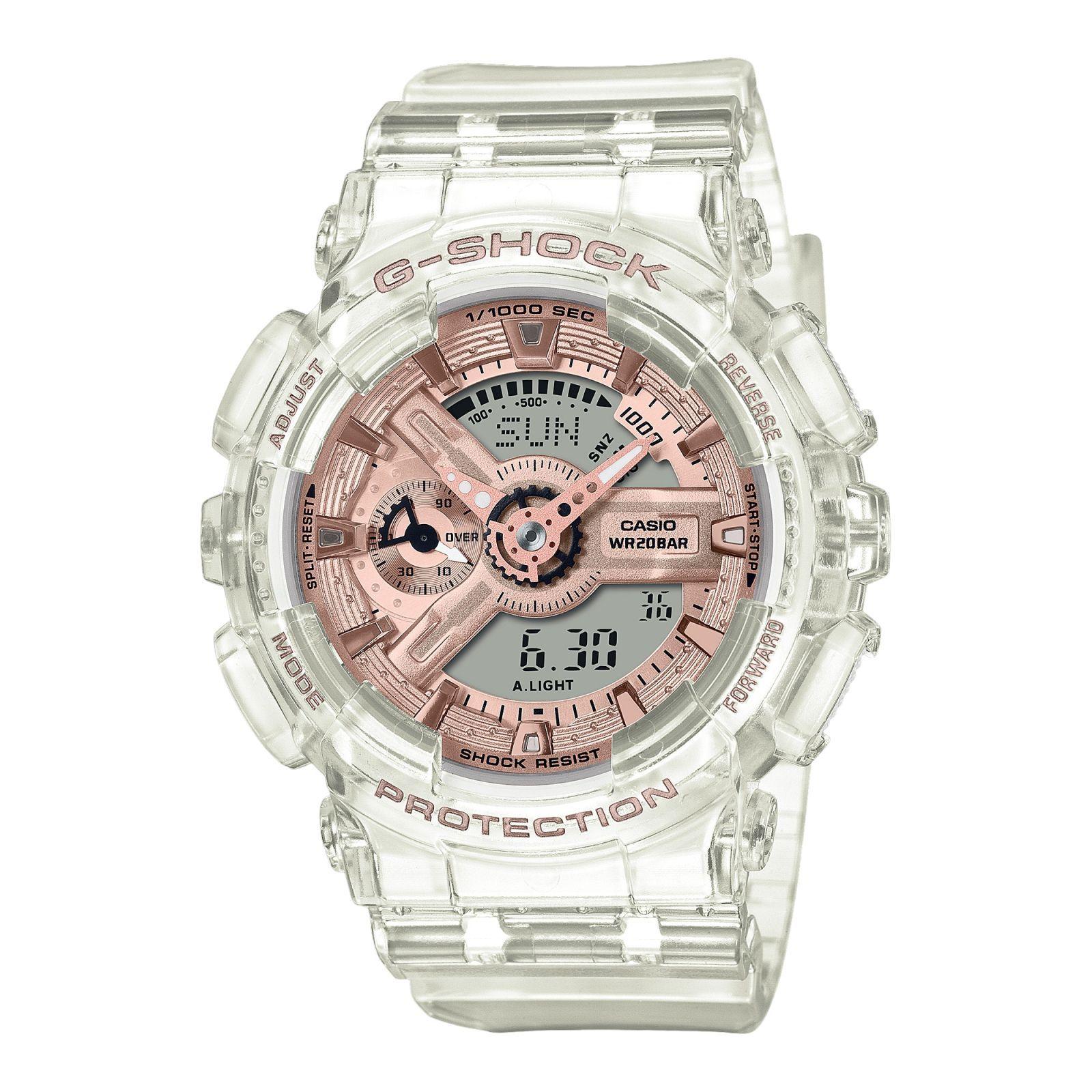 Reloj Casio GMAS110SR-7ADR Transparente Mujer-0