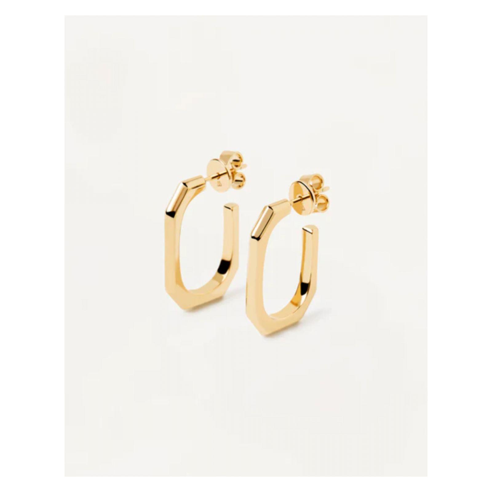 Aretes PDPaola Ar01-415-U Plateado Mujer-0