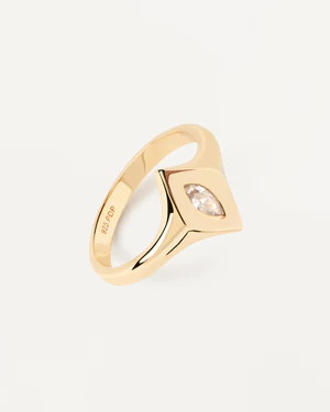 Anillo PDPaola An01-A02-12 Dorado Mujer-2