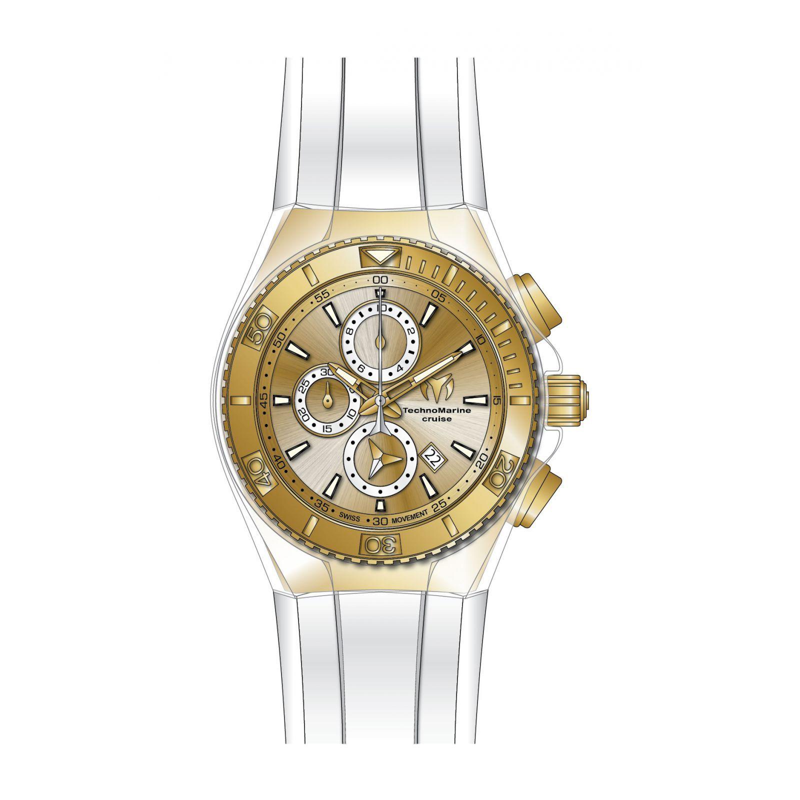 Reloj Technomarine TM-115049 Blanco Hombre Quartz-2