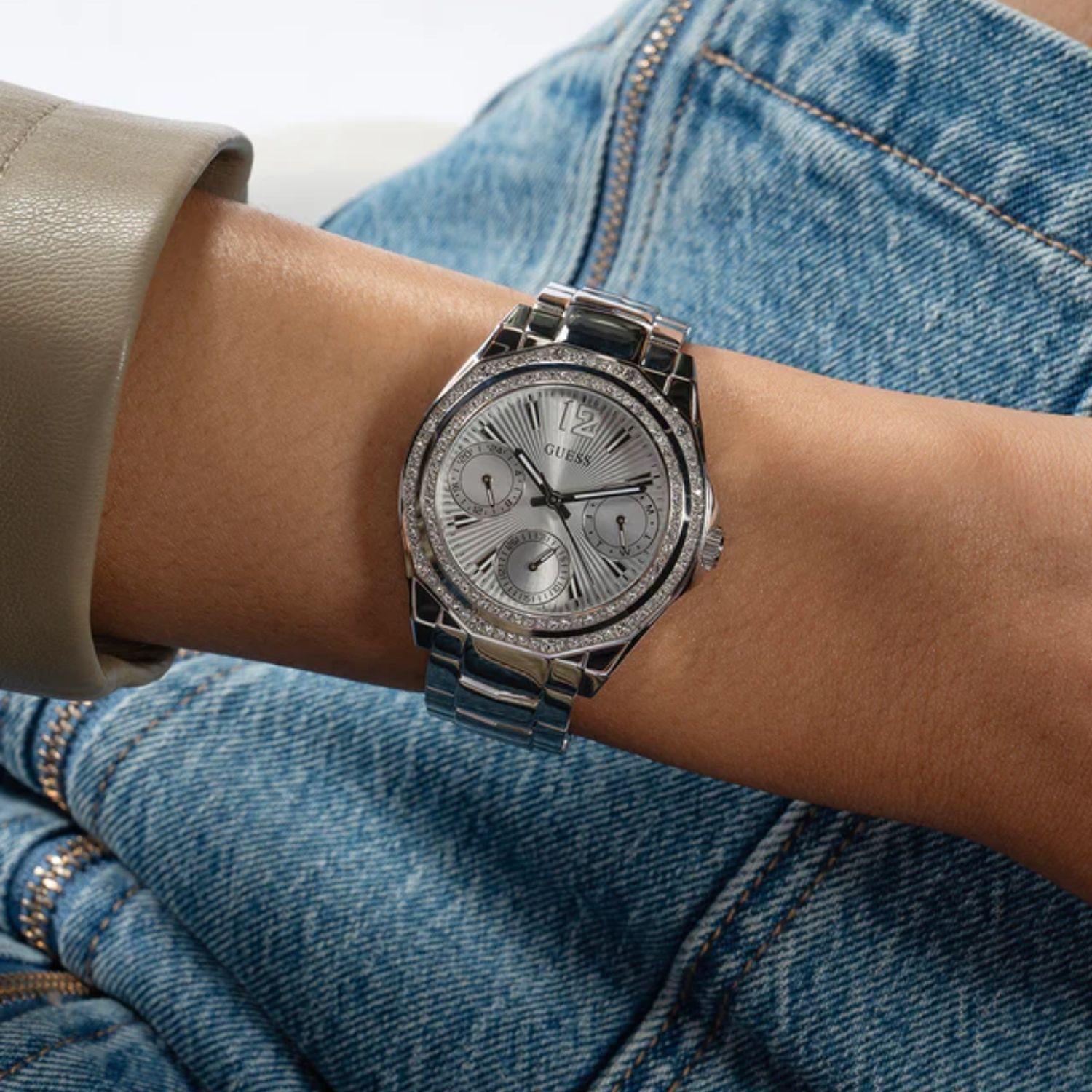 Reloj Guess Gw0685L1 Ritzy Cuarzo Plata-3