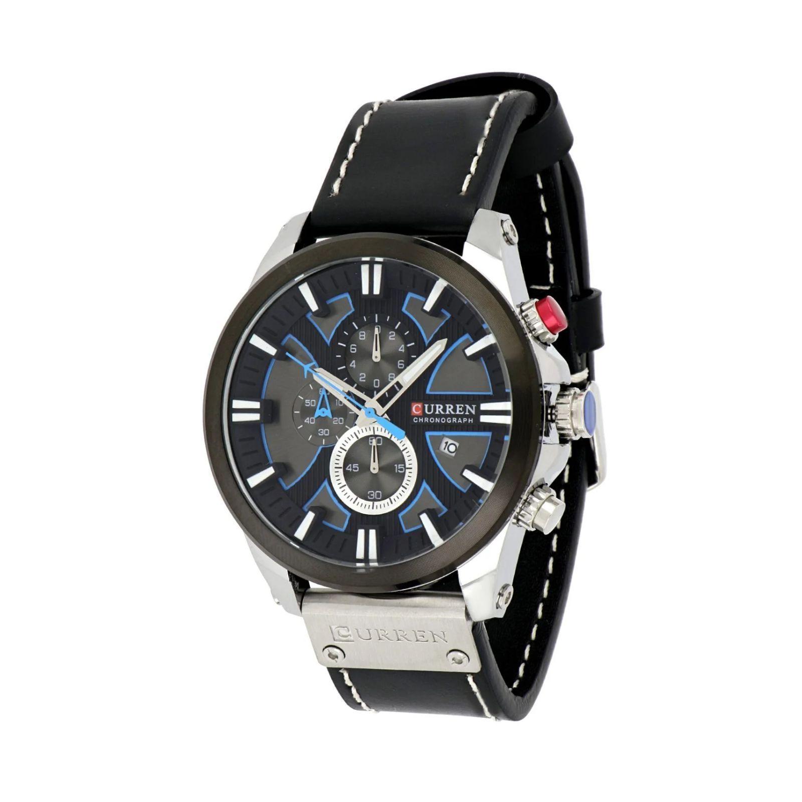 Reloj Curren KREC831901 Cuarzo Negro-2