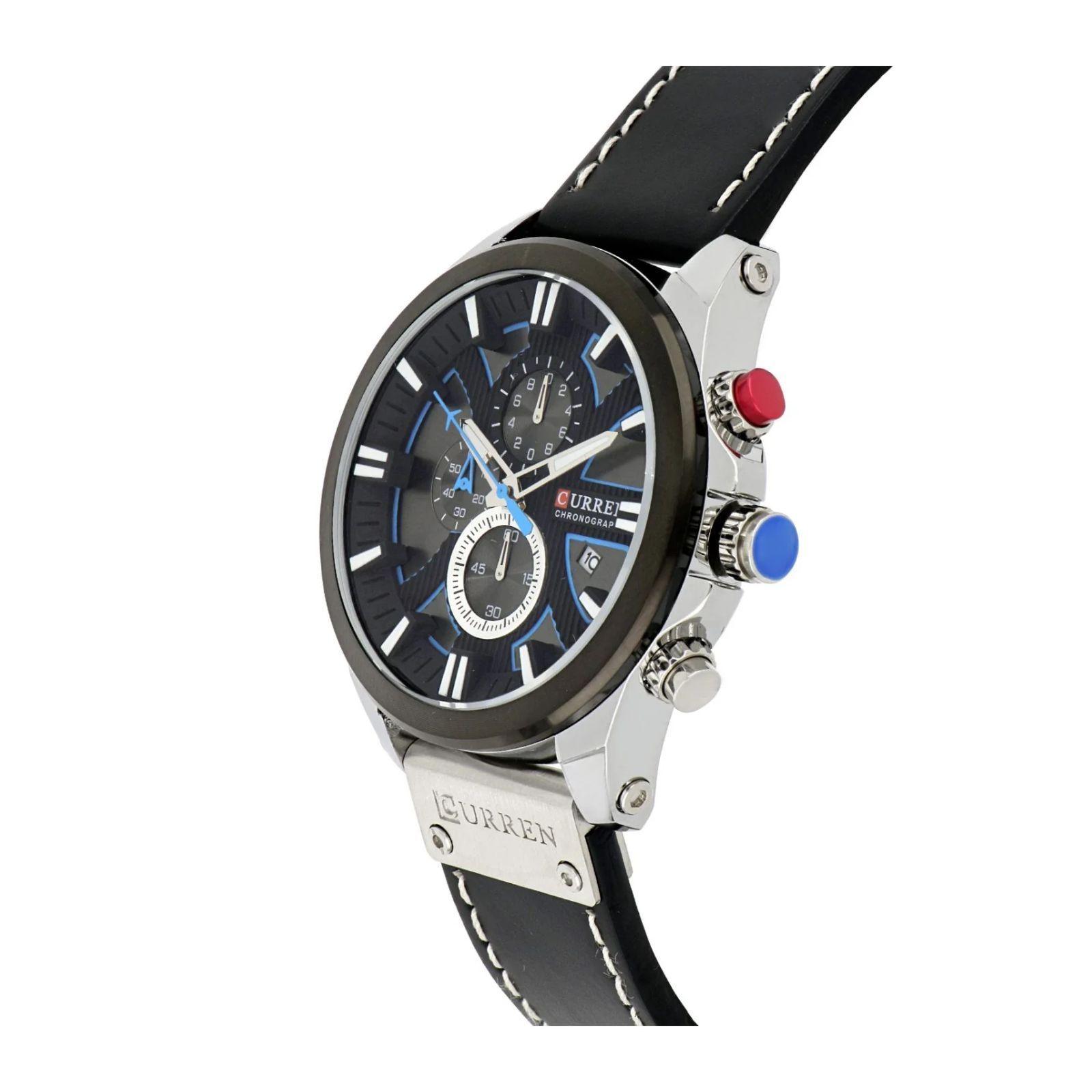 Reloj Curren KREC831901 Cuarzo Negro-3