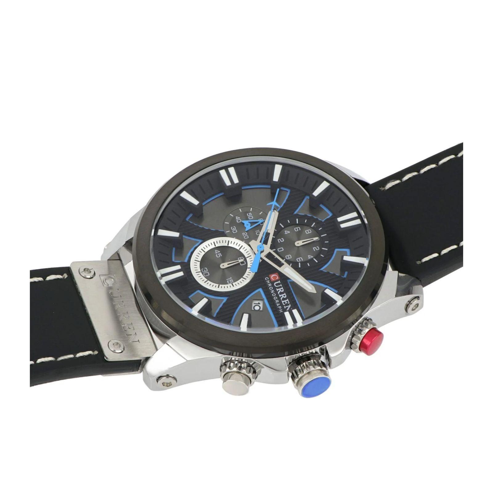 Reloj Curren KREC831901 Cuarzo Negro-4