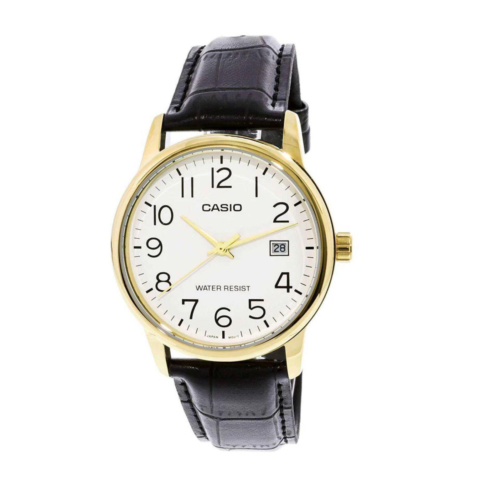 Reloj Casio MTP_V002GL_7B Quartz Hombre Dorado-2