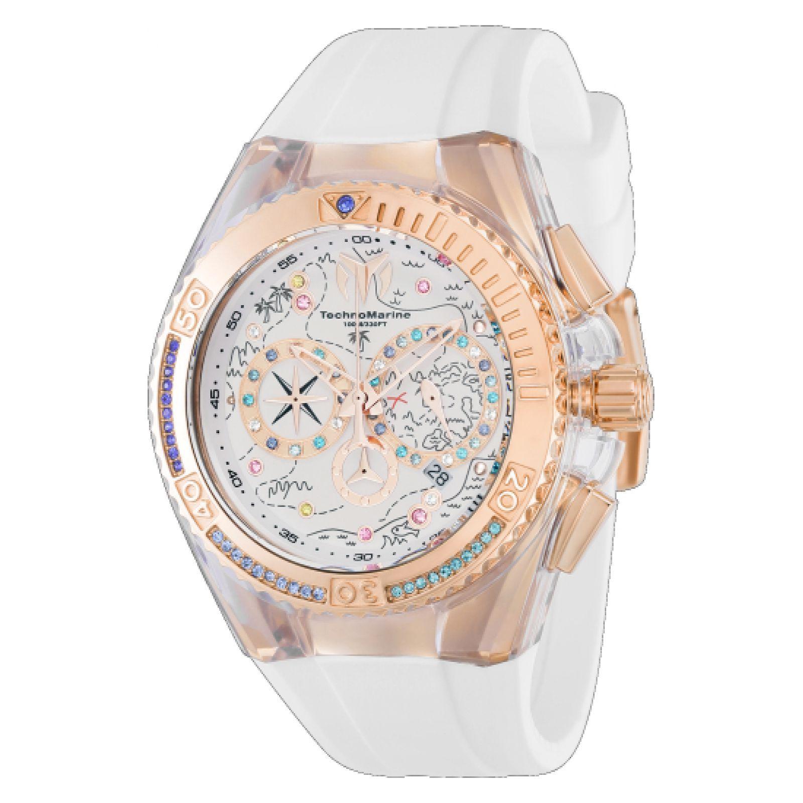 Reloj Technomarine TM-119022 Blanco Mujer Quartz-0
